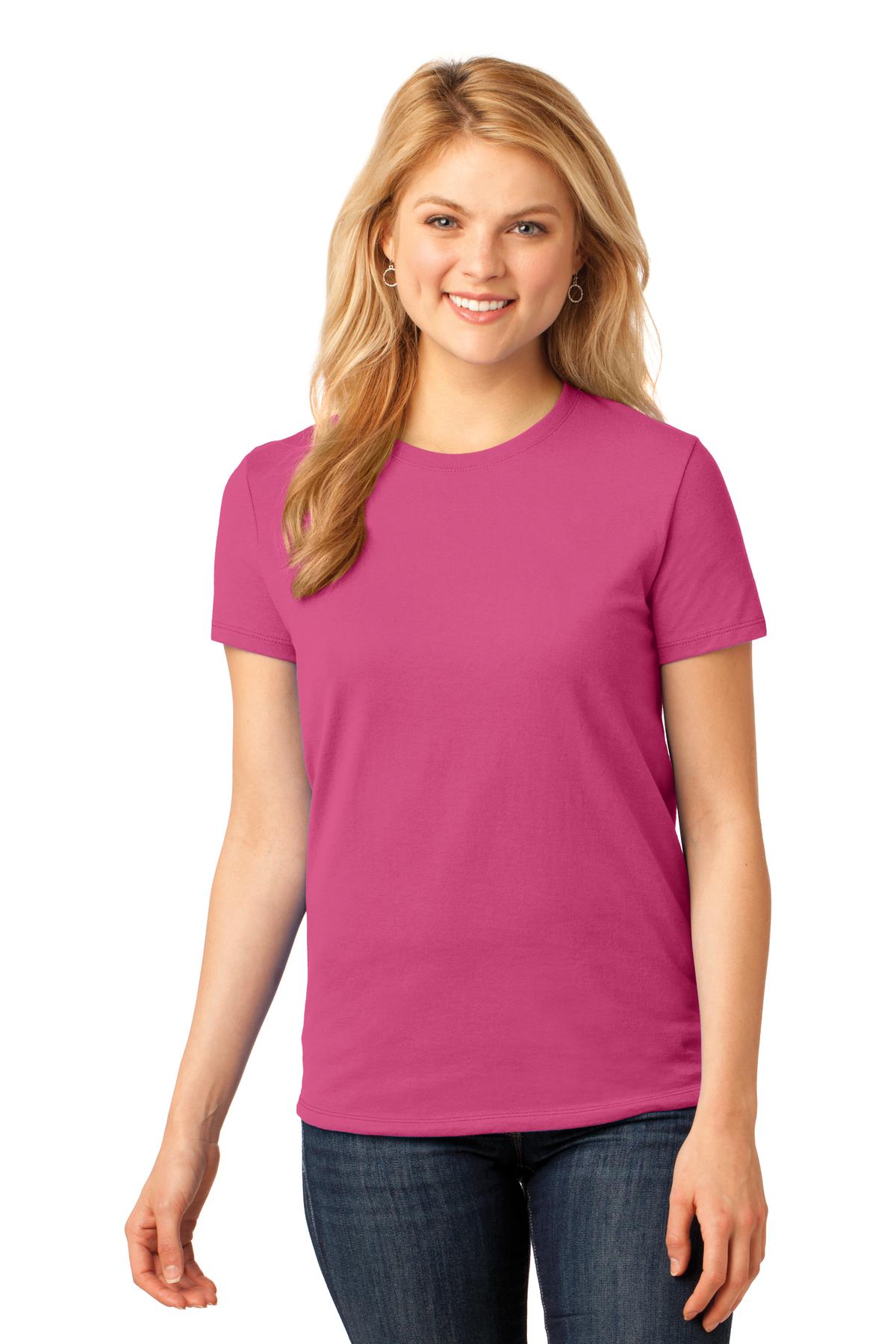 Port & Co ™  Women's Core Cotton Tee. LPC54