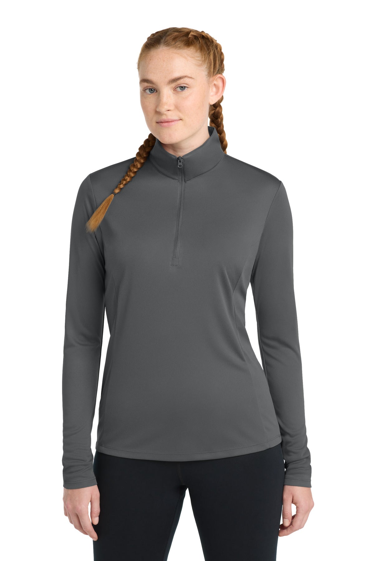 Sport-Tek ®  Women's PosiCharge ®  Competitor ™  1/4-Zip Pullover. LST357