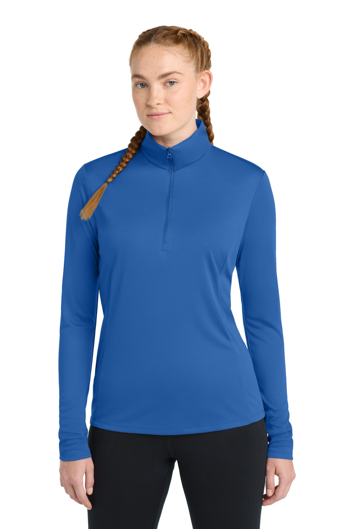 Sport-Tek ®  Women's PosiCharge ®  Competitor ™  1/4-Zip Pullover. LST357