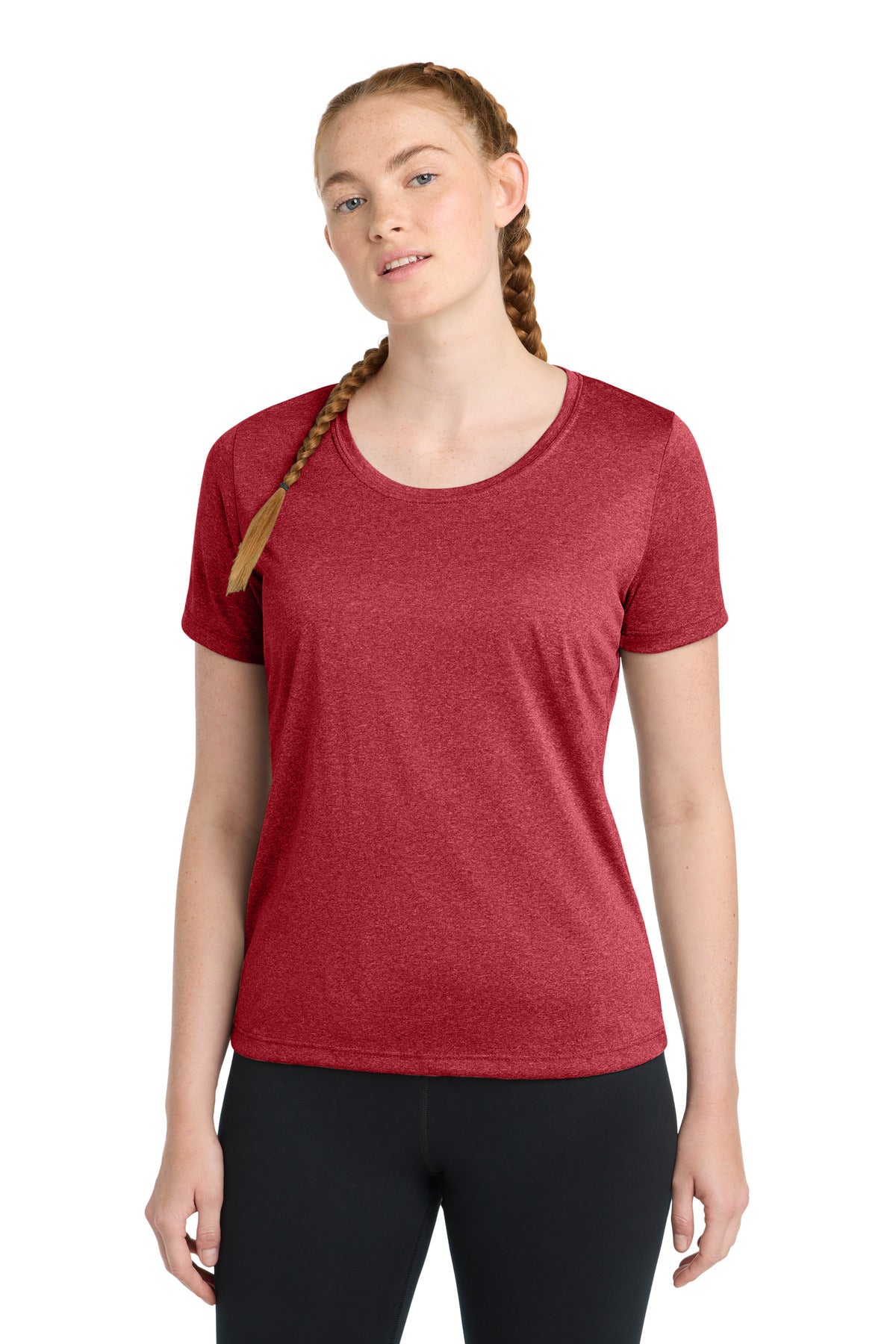 Sport-Tek ®  Women's Heather Contender ™  Scoop Neck Tee. LST360