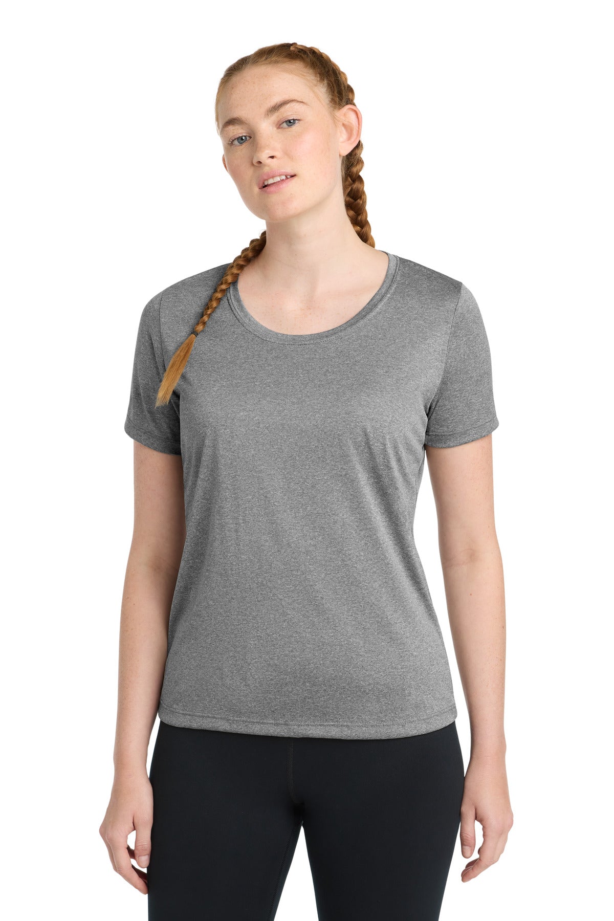 Sport-Tek ®  Women's Heather Contender ™  Scoop Neck Tee. LST360