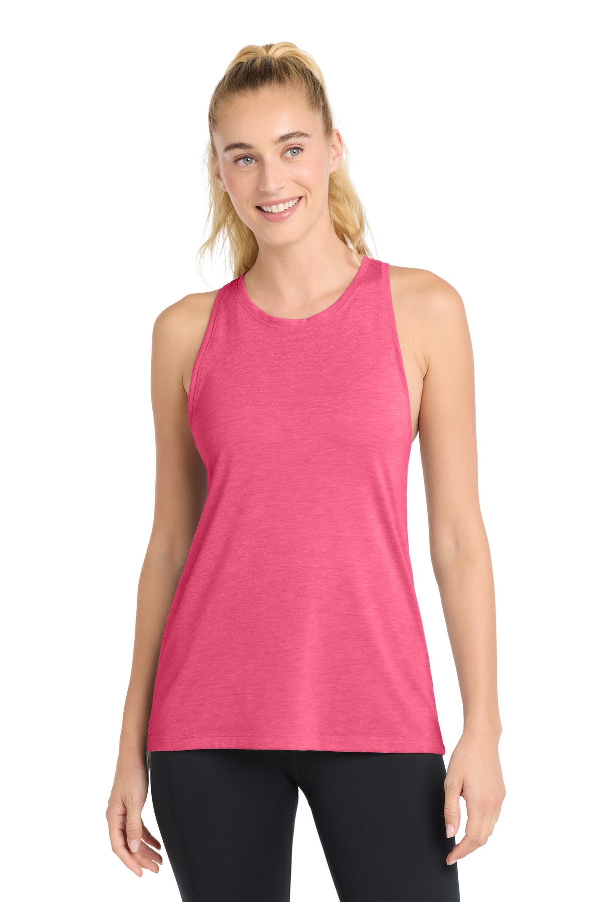 Sport-Tek  ®  Women's PosiCharge  ®  Tri-Blend Wicking Tank. LST402