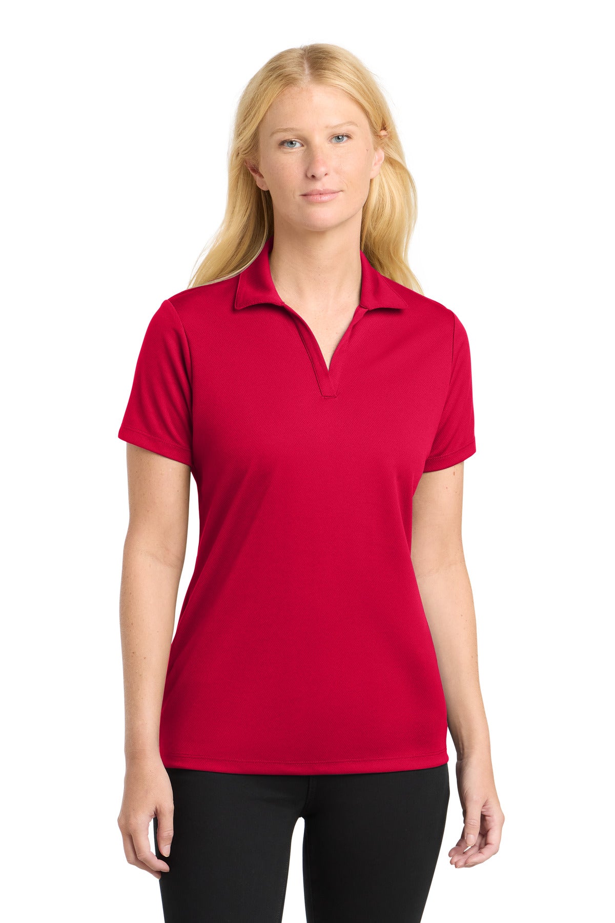 Sport-Tek ®  Women's PosiCharge ®  RacerMesh ®  Polo. LST640