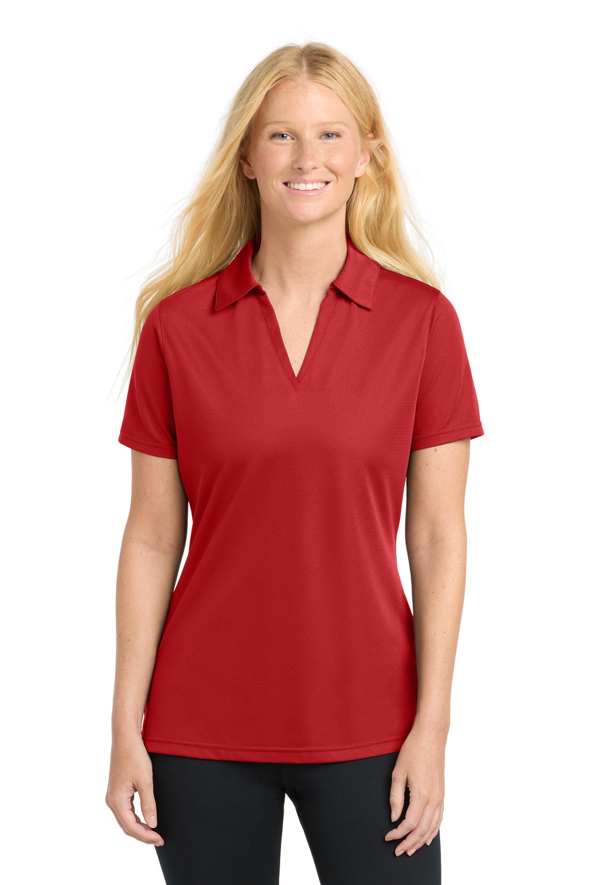 Sport-Tek ®  Women's PosiCharge ®  Active Textured Polo. LST690