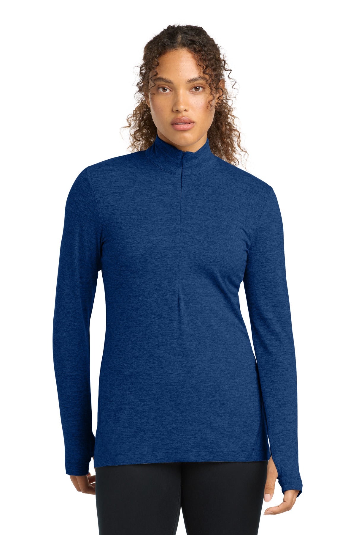 Sport-Tek ®  Women's Exchange 1.5 Long Sleeve 1/2-Zip LST711