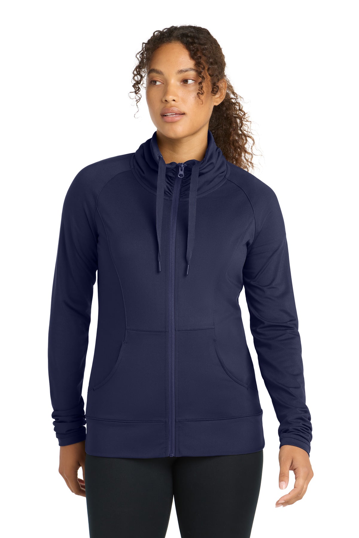 Sport-Tek ®  Women's Sport-Wick ®  Stretch Full-Zip Jacket. LST852