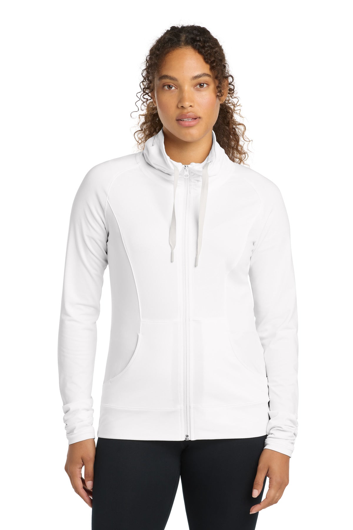 Sport-Tek ®  Women's Sport-Wick ®  Stretch Full-Zip Jacket. LST852