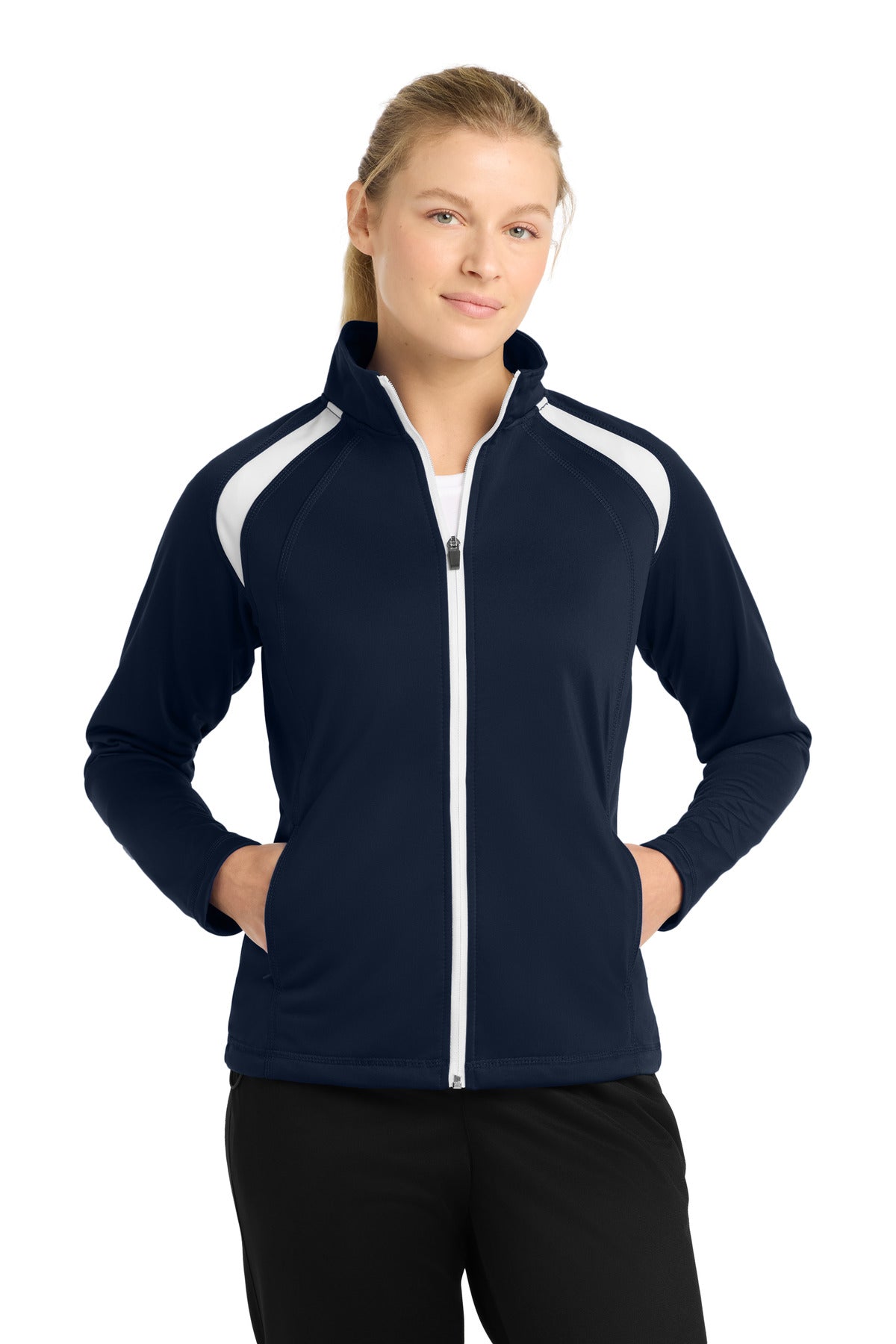 Sport-Tek ®  Women's Tricot Track Jacket. LST90