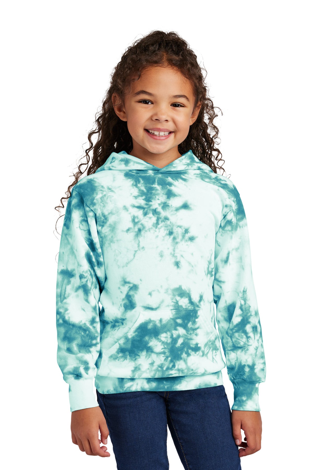Port & Co ™  Youth Crystal Tie-Dye Pullover Hoodie PC144Y
