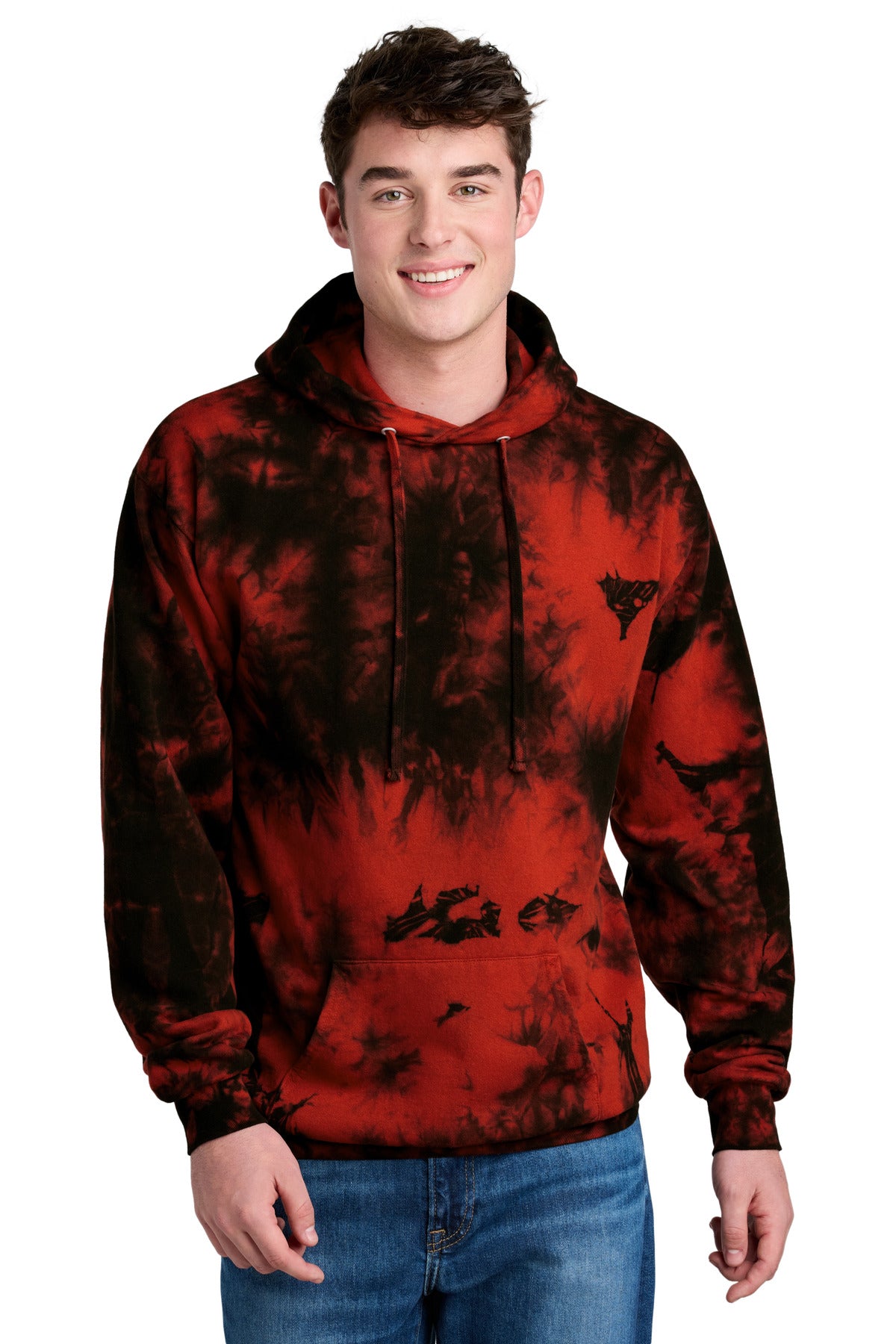 Port & Co ™  Crystal Tie-Dye Pullover Hoodie PC144
