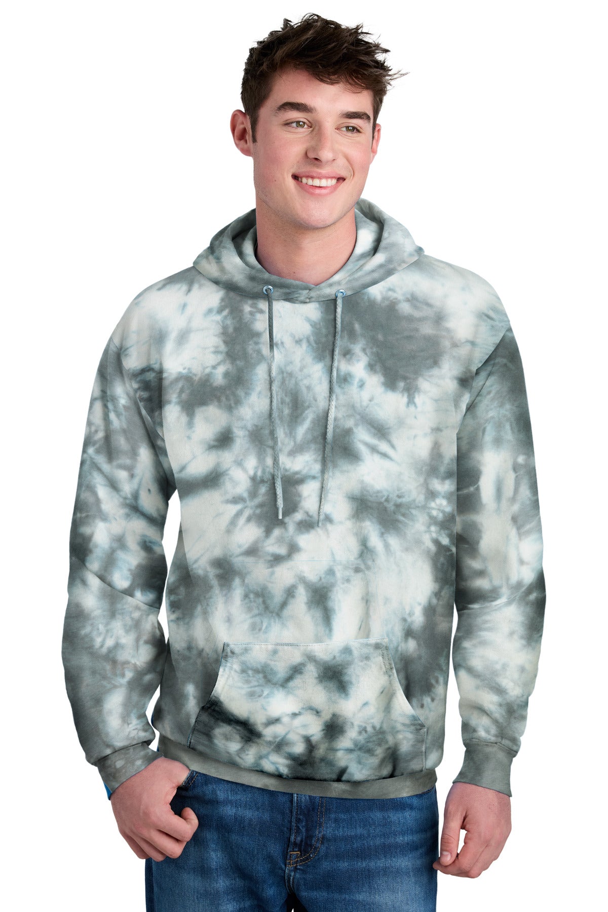 Port & Co ™  Crystal Tie-Dye Pullover Hoodie PC144