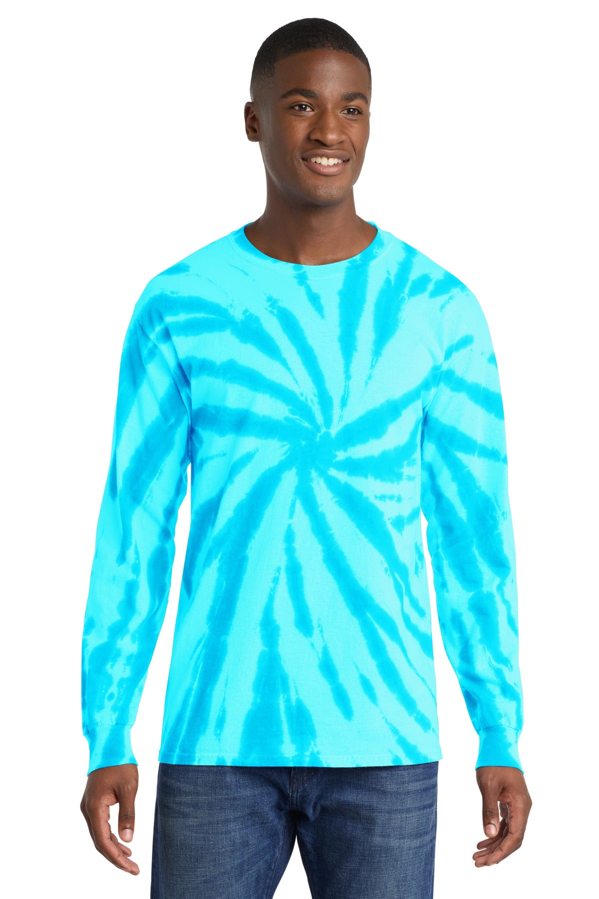 Port & Co ™  Tie-Dye Long Sleeve Tee.  PC147LS