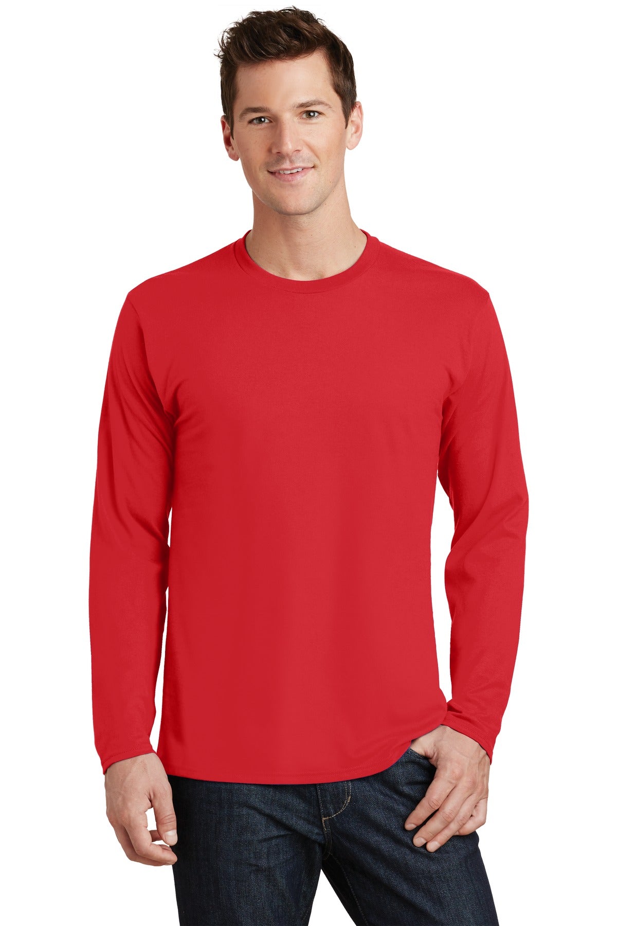 Port & Co ™  Long Sleeve Fan Favorite Tee. PC450LS