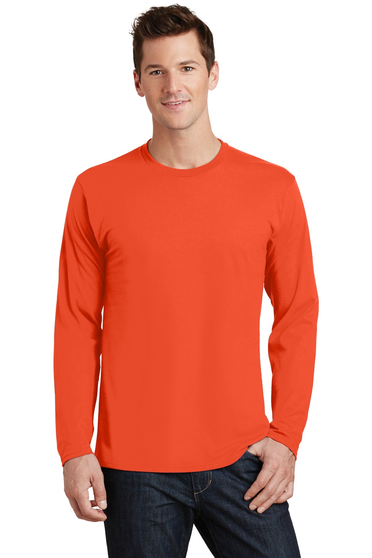 Port & Co ™  Long Sleeve Fan Favorite Tee. PC450LS