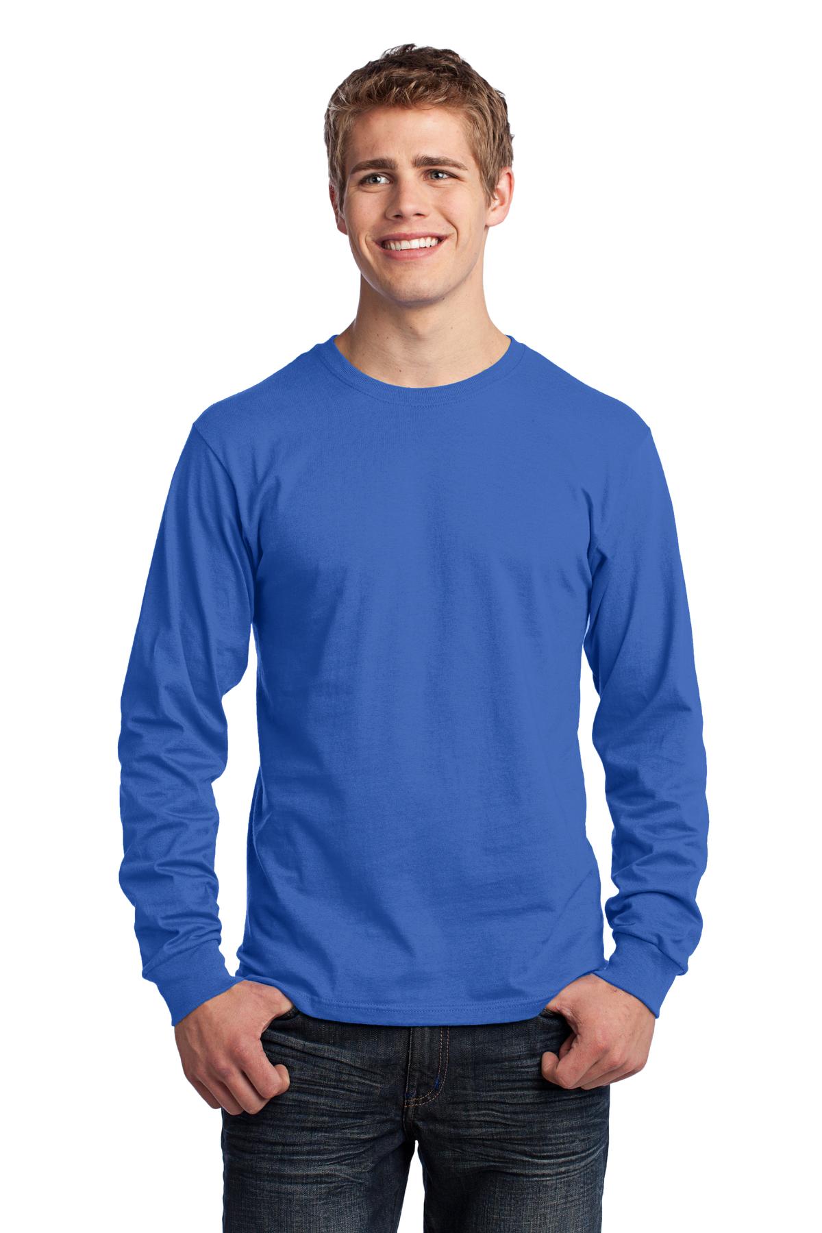 Port & Co ™  Long Sleeve Core Cotton Tee. PC54LS