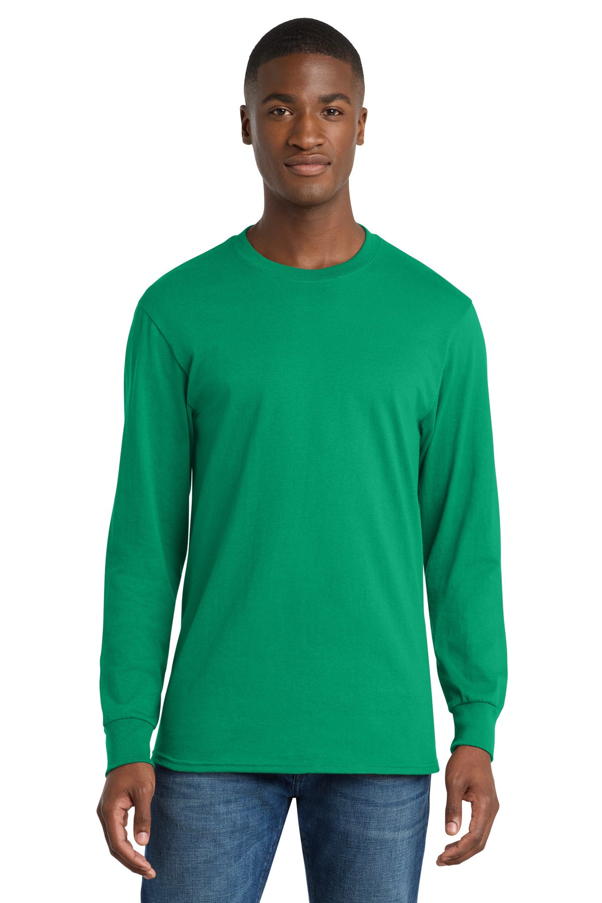 Port & Co ™  Long Sleeve Core Cotton Tee. PC54LS