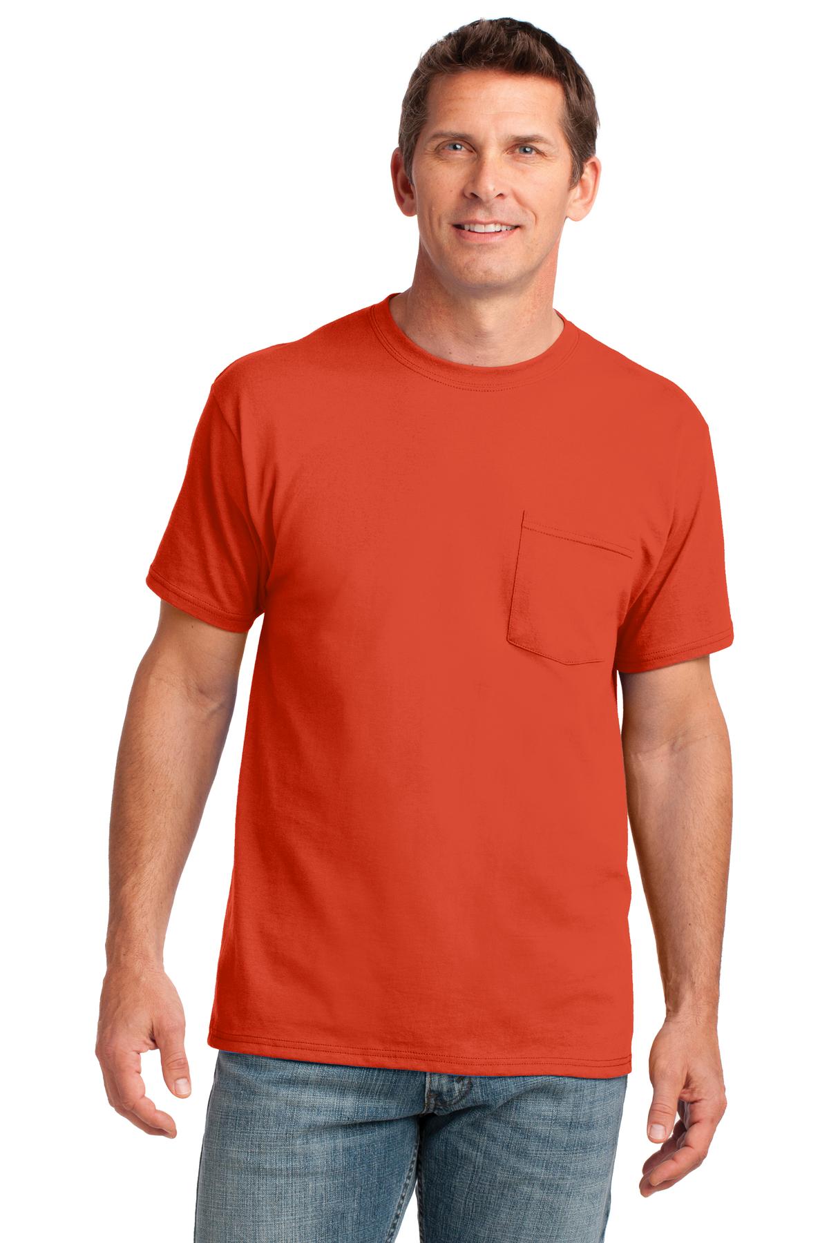 Port & Co ™  Core Cotton Pocket Tee. PC54P