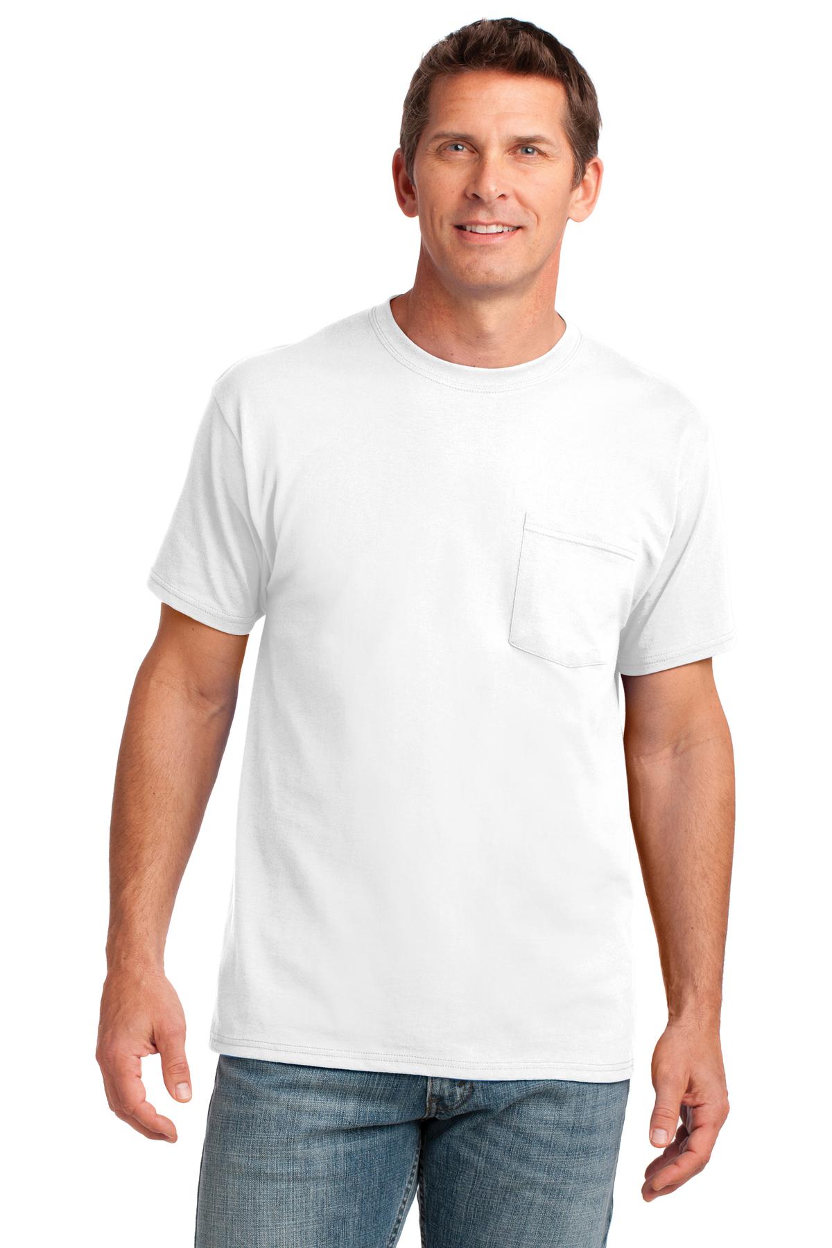 Port & Co ™  Core Cotton Pocket Tee. PC54P