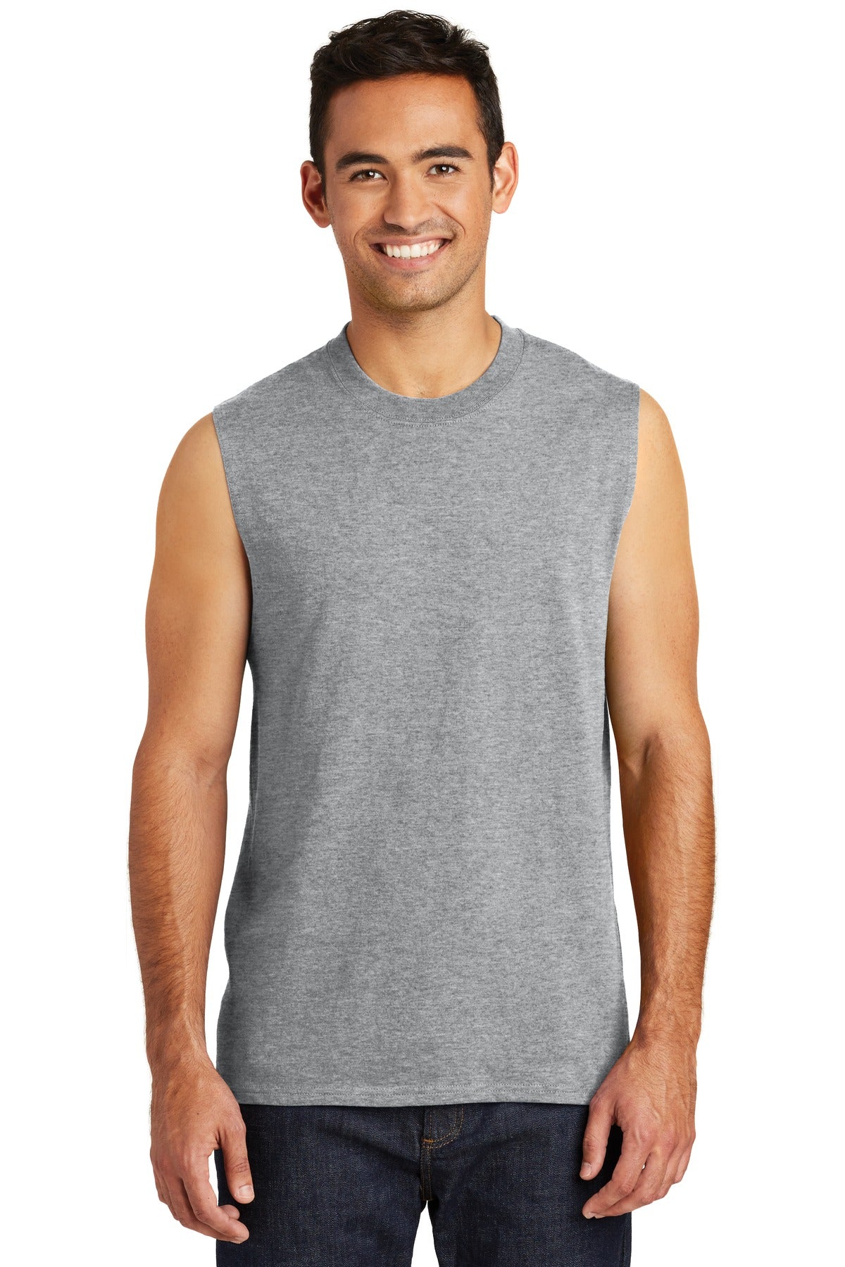 Port & Co ™  Core Cotton Sleeveless Tee. PC54SL