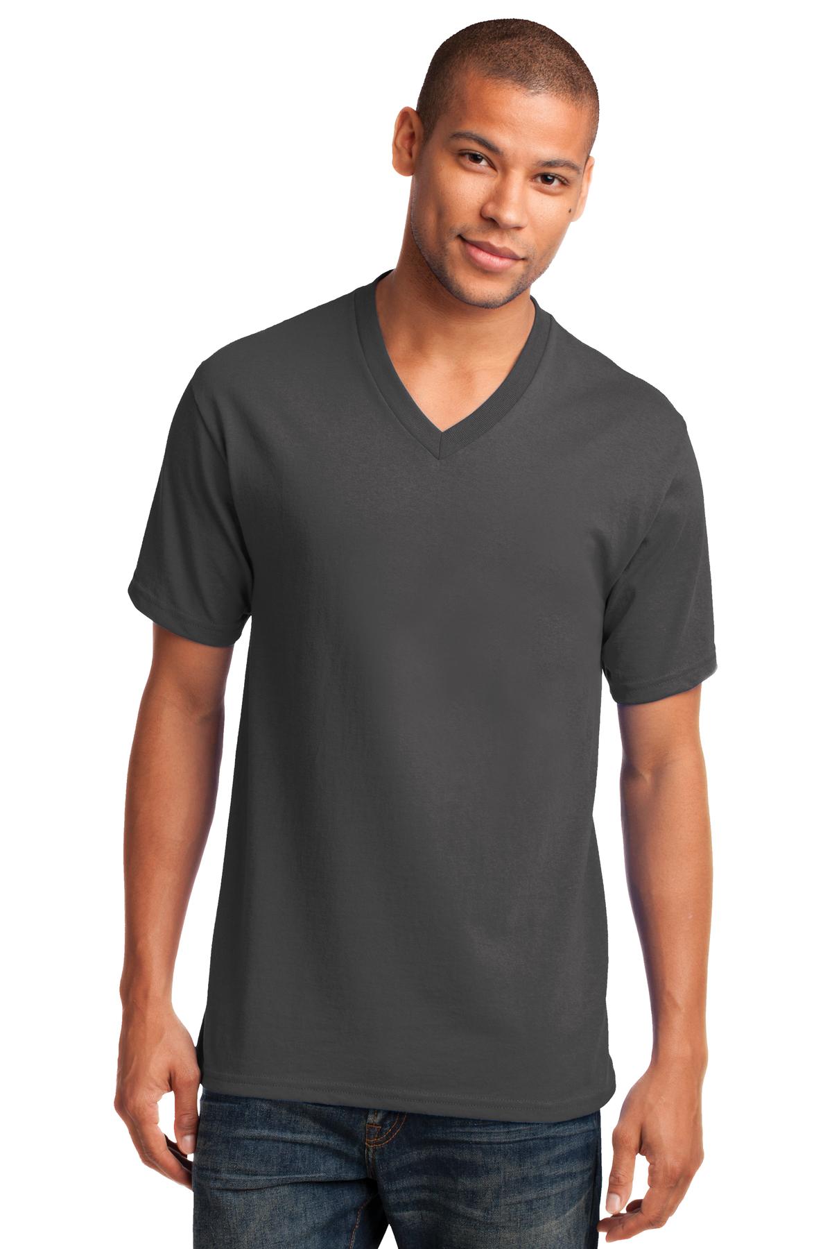 Port & Co ™  Core Cotton V-Neck Tee. PC54V