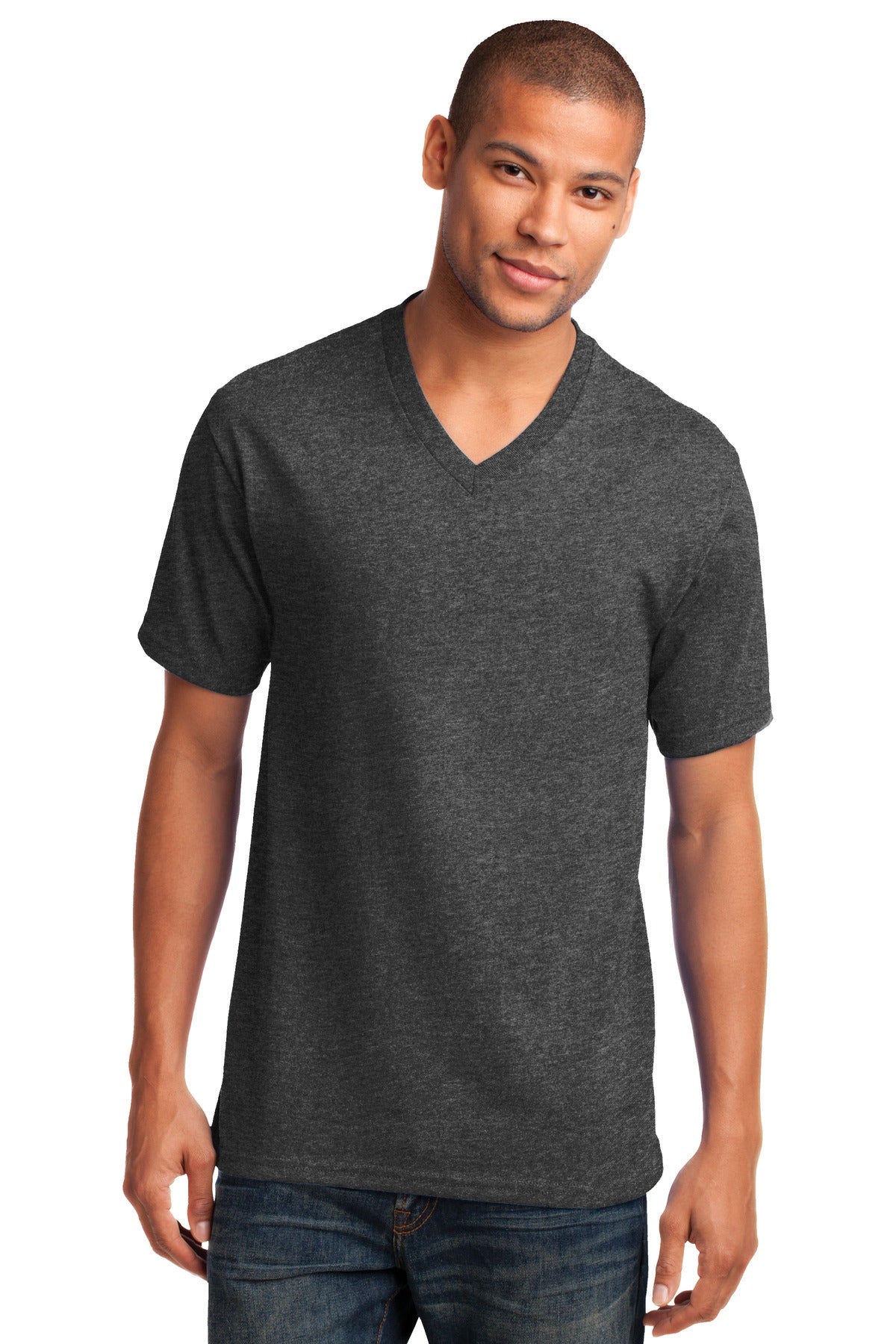 Port & Co ™  Core Cotton V-Neck Tee. PC54V
