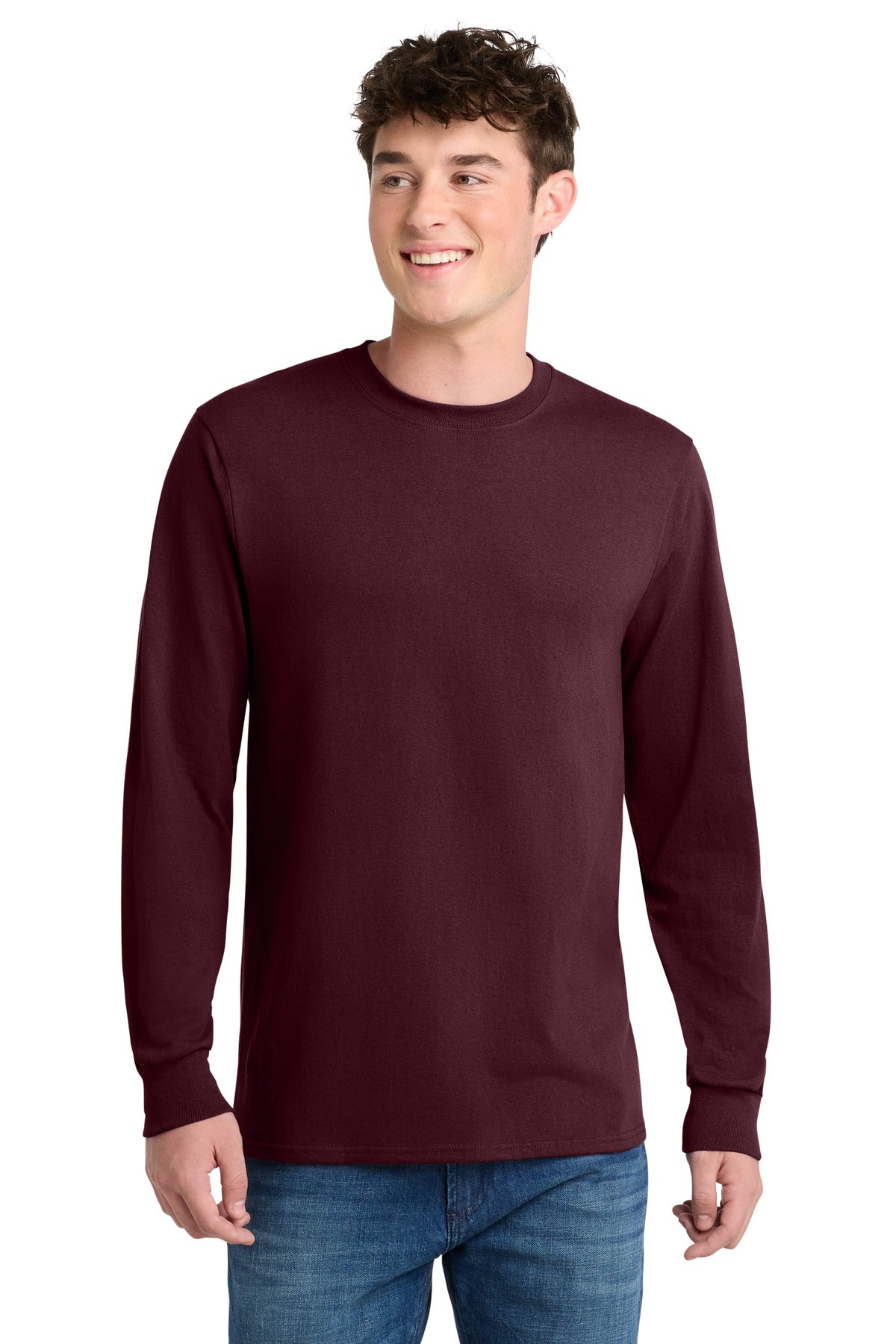 Port & Co ™  Tall Long Sleeve Core Blend Tee. PC55LST