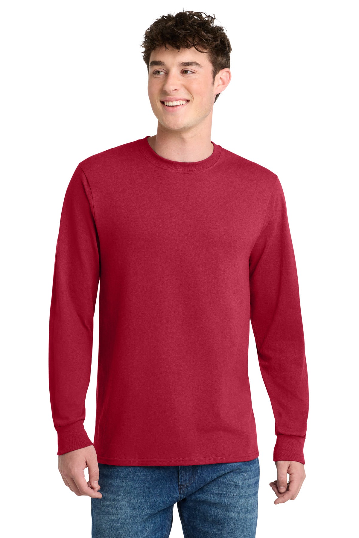 Port & Co ™  Tall Long Sleeve Core Blend Tee. PC55LST