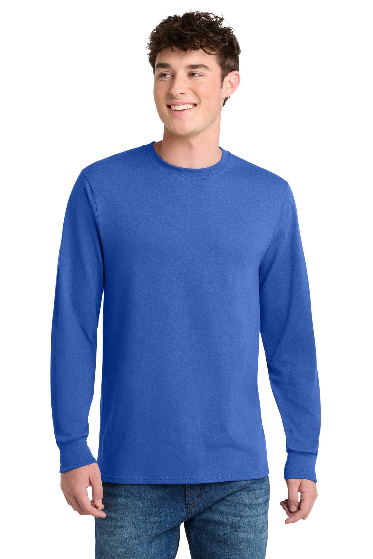 Port & Co ™  Tall Long Sleeve Core Blend Tee. PC55LST