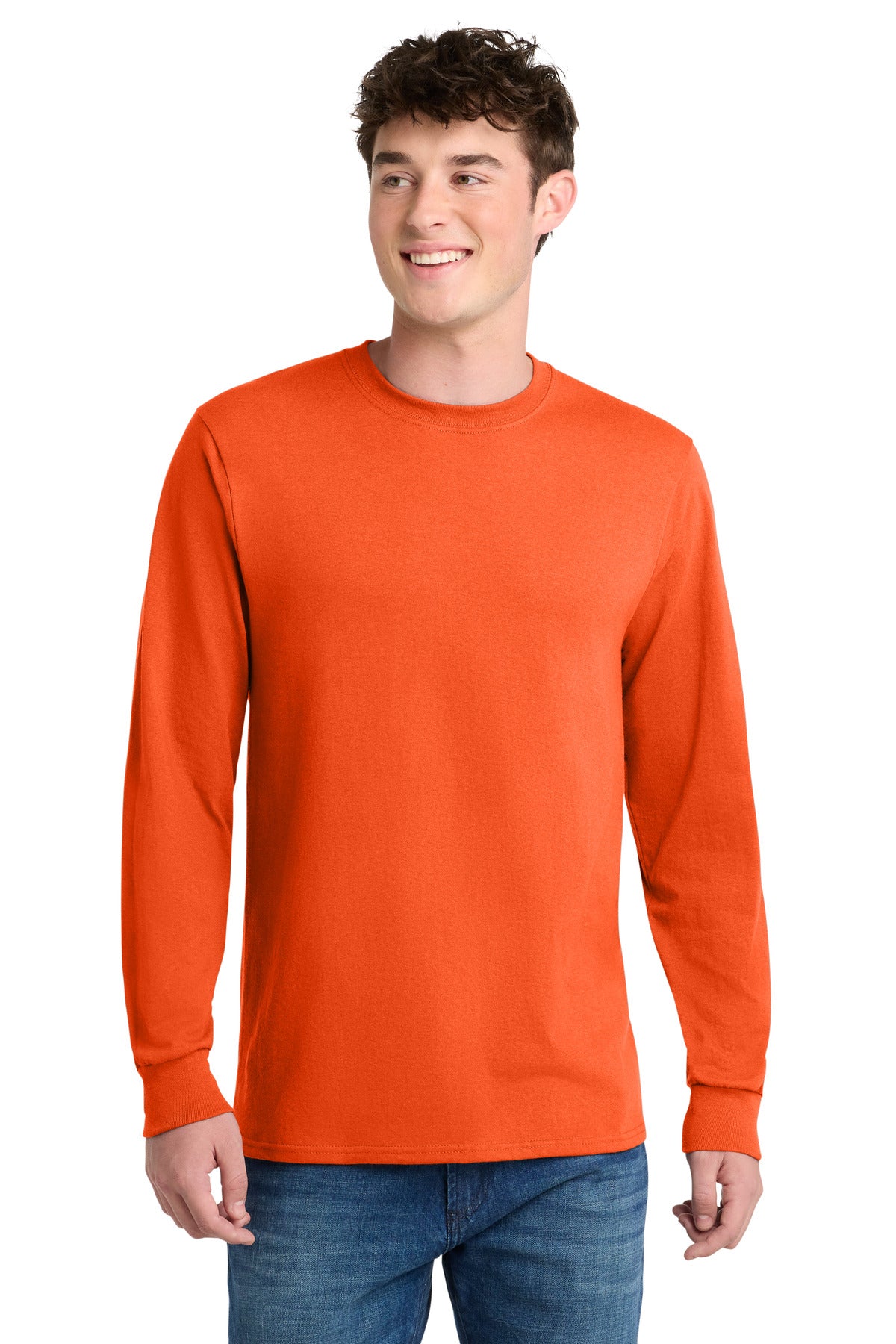 Port & Co ™  Tall Long Sleeve Core Blend Tee. PC55LST