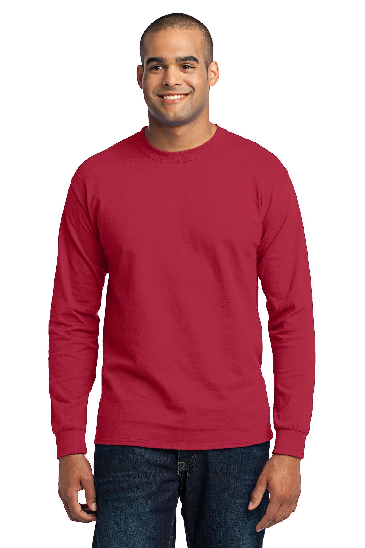 Port & Co ™  Long Sleeve Core Blend Tee. PC55LS