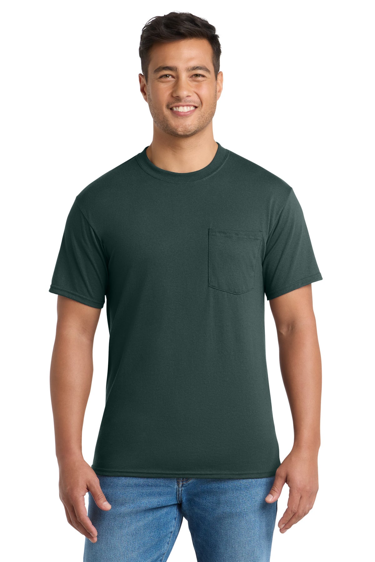 Port & Co ™  Tall Core Blend Pocket Tee. PC55PT