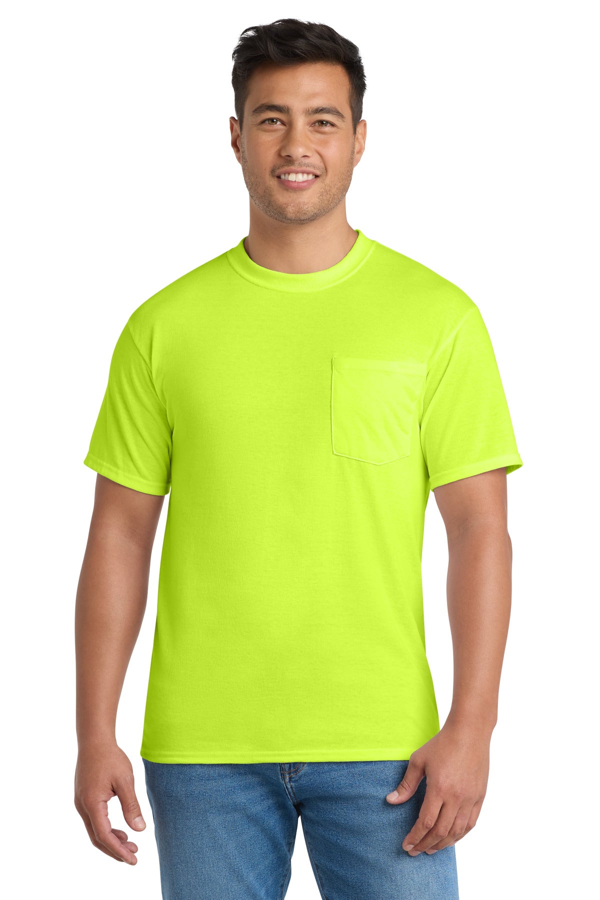 Port & Co ™  Tall Core Blend Pocket Tee. PC55PT