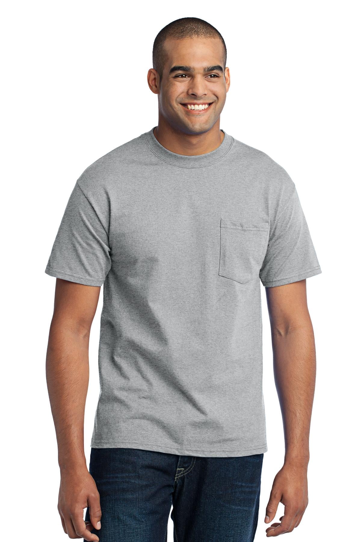 Port & Co ™  Core Blend Pocket Tee. PC55P