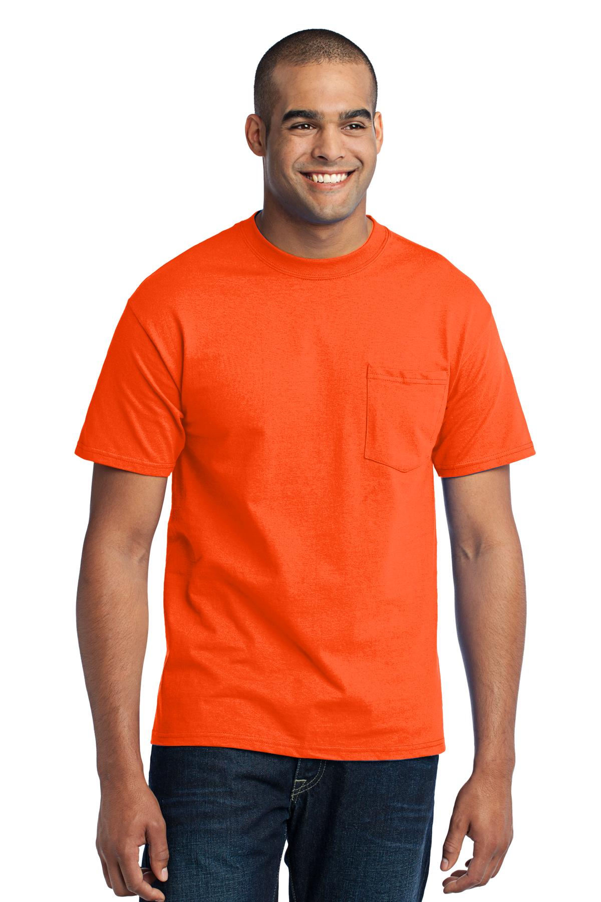 Port & Co ™  Core Blend Pocket Tee. PC55P