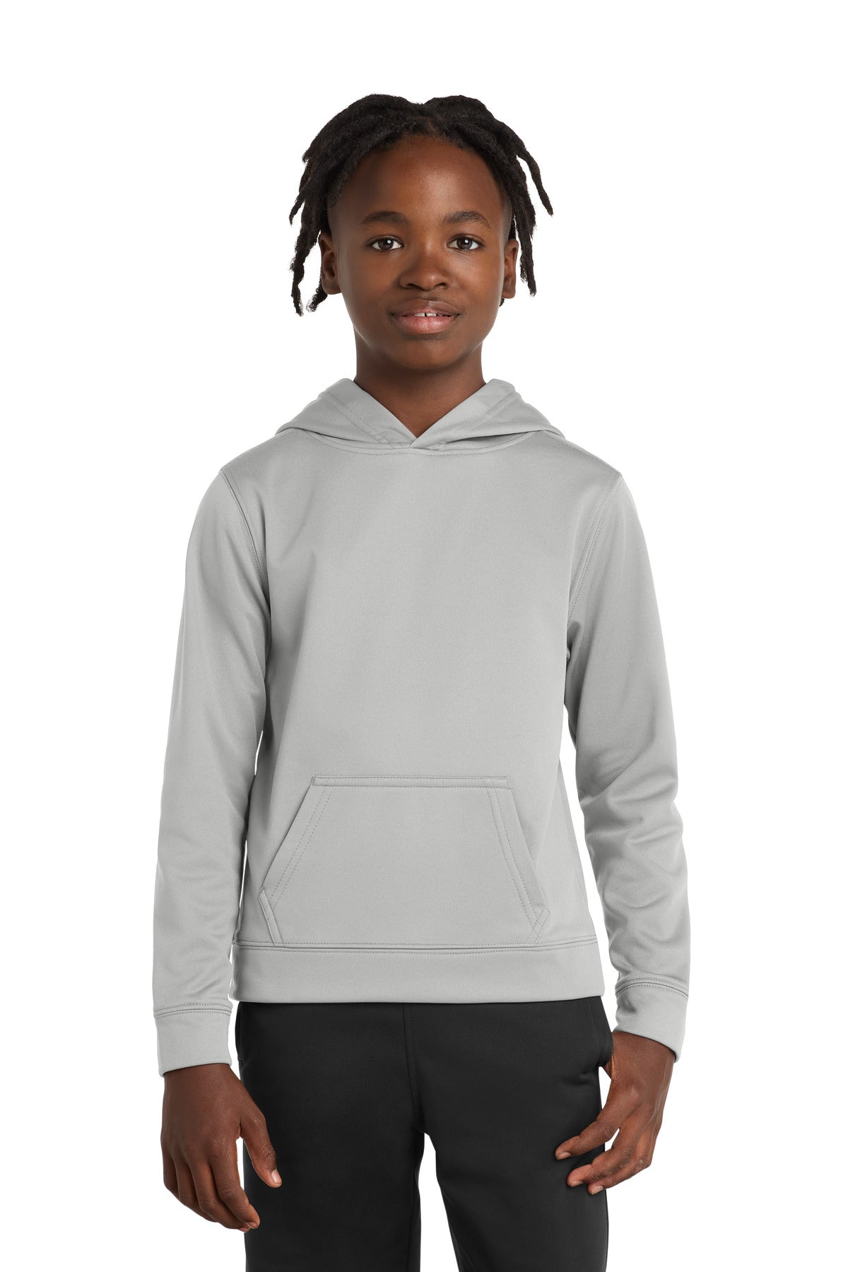 Port & Co ™  Youth Performance Fleece Pullover Hooded Sweatshirt. PC590YH