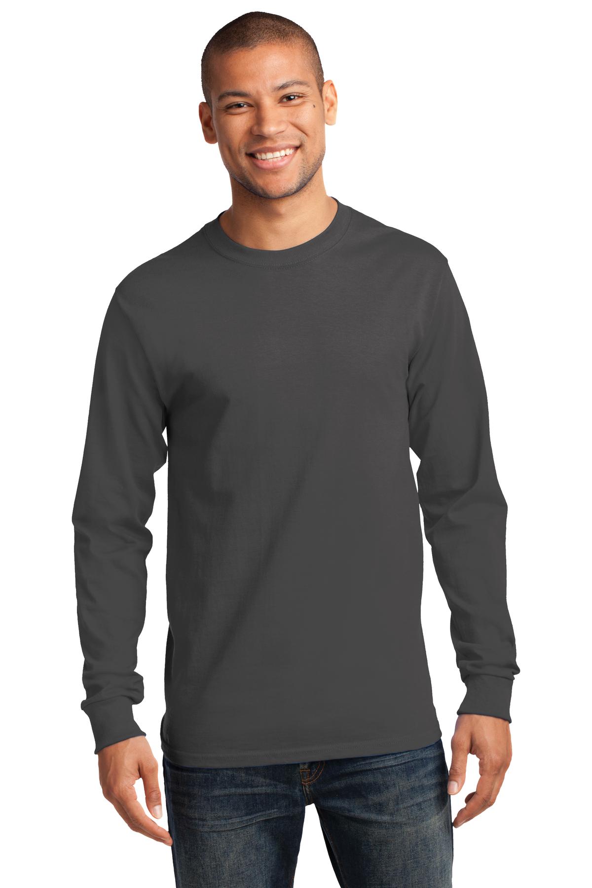 Port & Co ™  Tall Long Sleeve Essential Tee. PC61LST