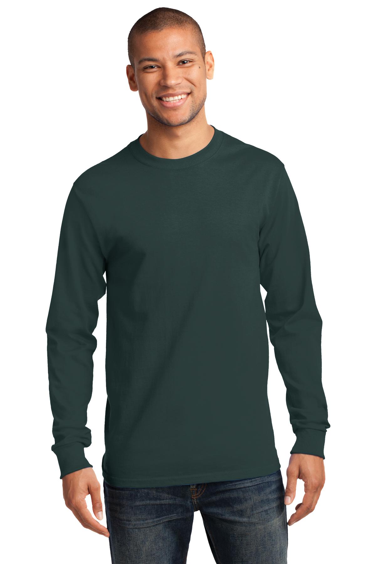 Port & Co ™  Tall Long Sleeve Essential Tee. PC61LST
