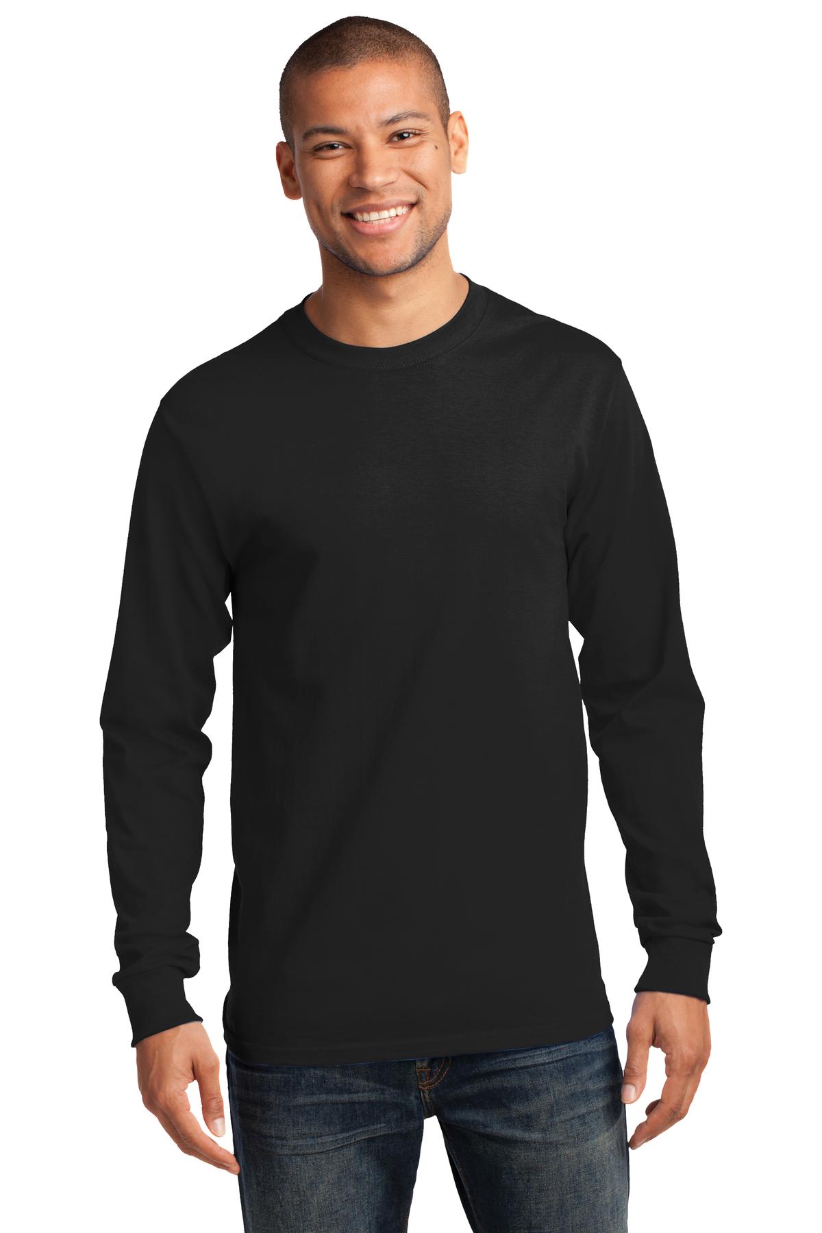 Port & Co ™  Tall Long Sleeve Essential Tee. PC61LST