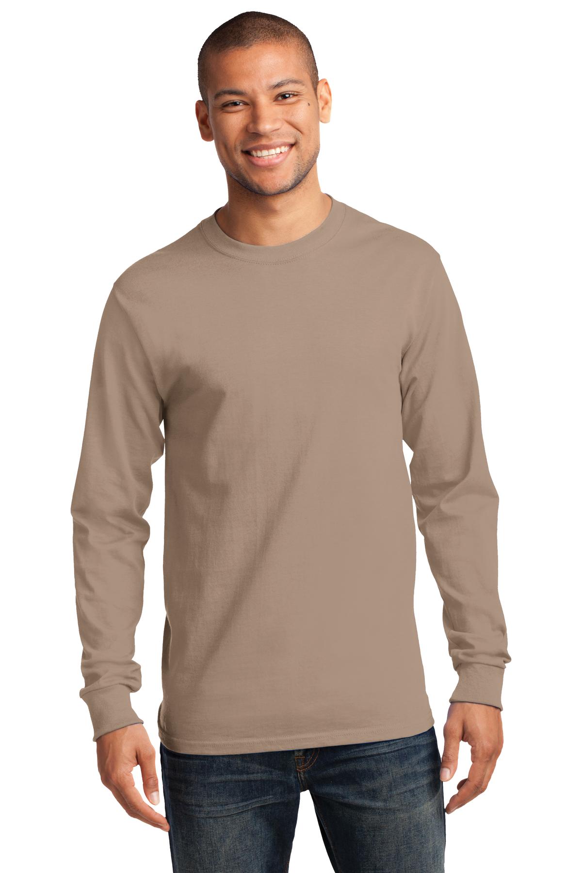Port & Co ™  Tall Long Sleeve Essential Tee. PC61LST