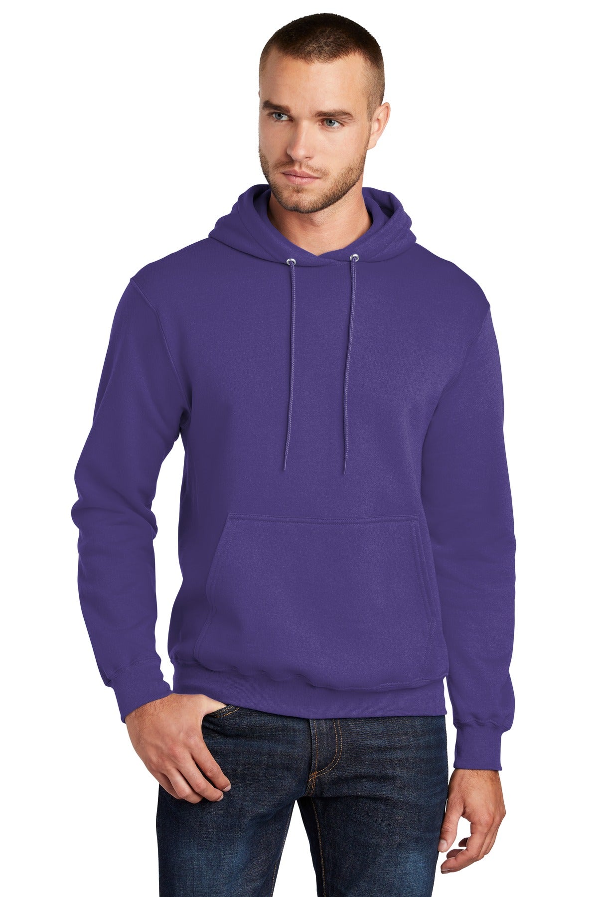 Port & Co ™  Core Fleece Pullover Hooded Sweatshirt. PC78H
