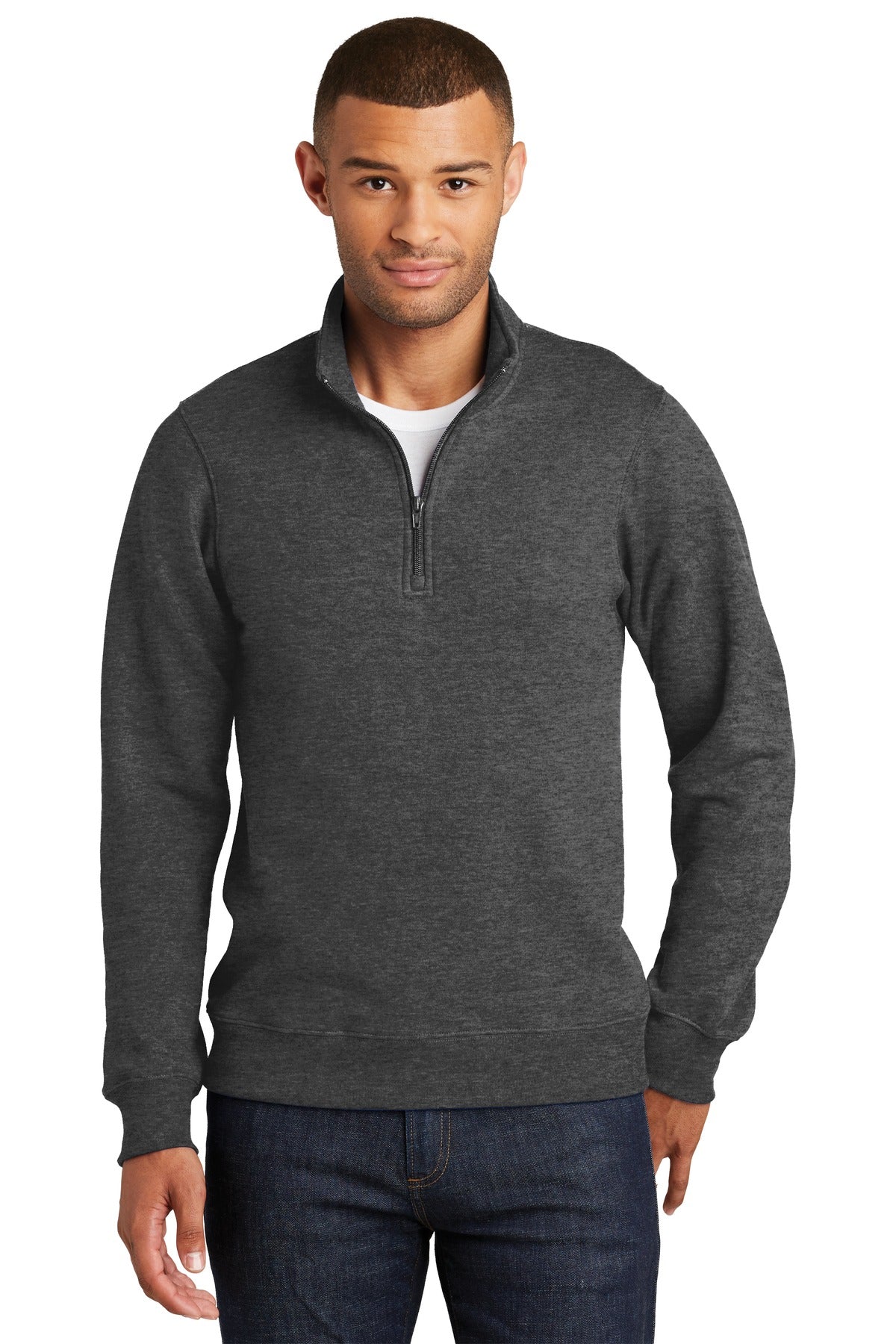 Port & Co ™  Fan Favorite Fleece 1/4-Zip Pullover Sweatshirt. PC850Q