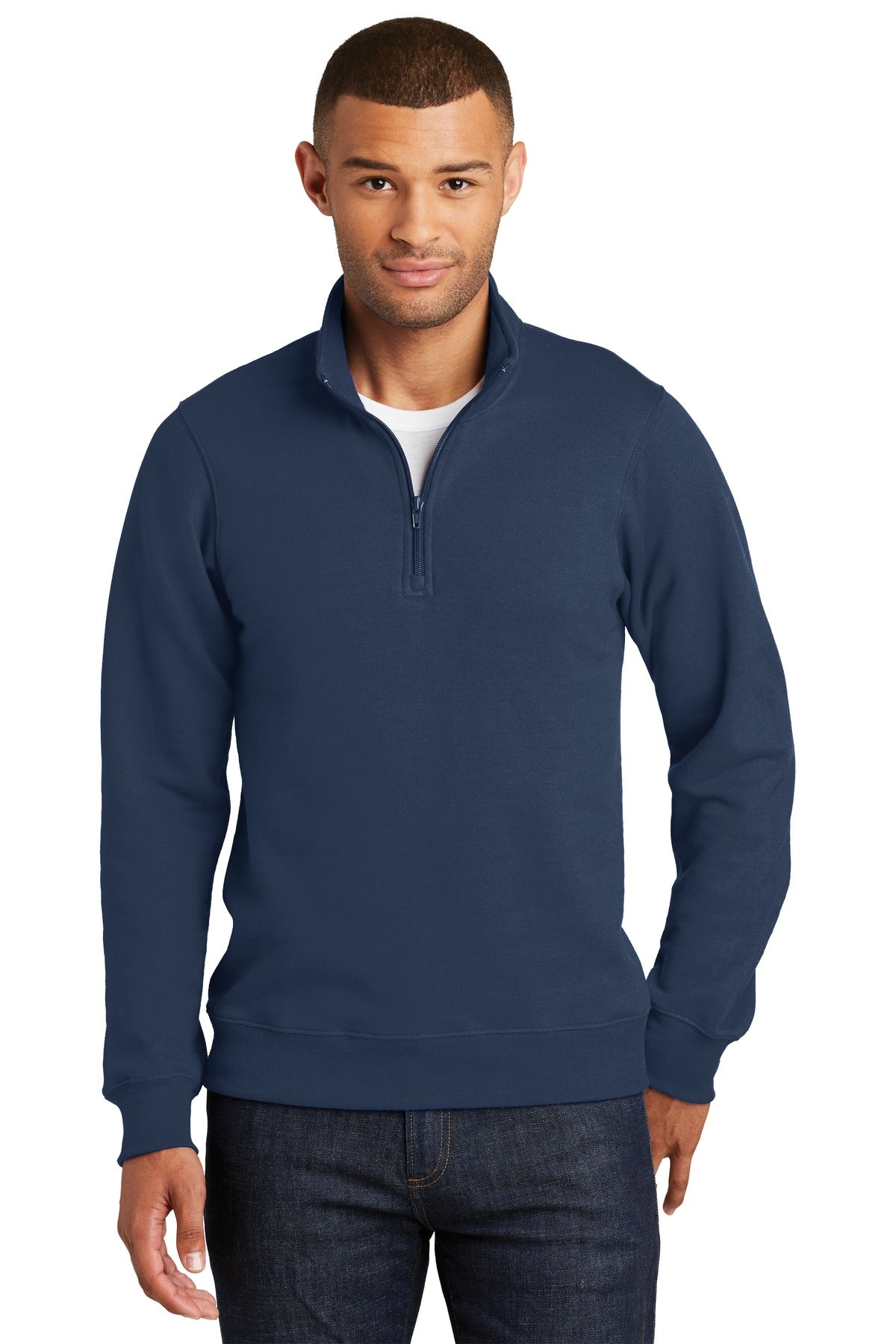 Port & Co ™  Fan Favorite Fleece 1/4-Zip Pullover Sweatshirt. PC850Q