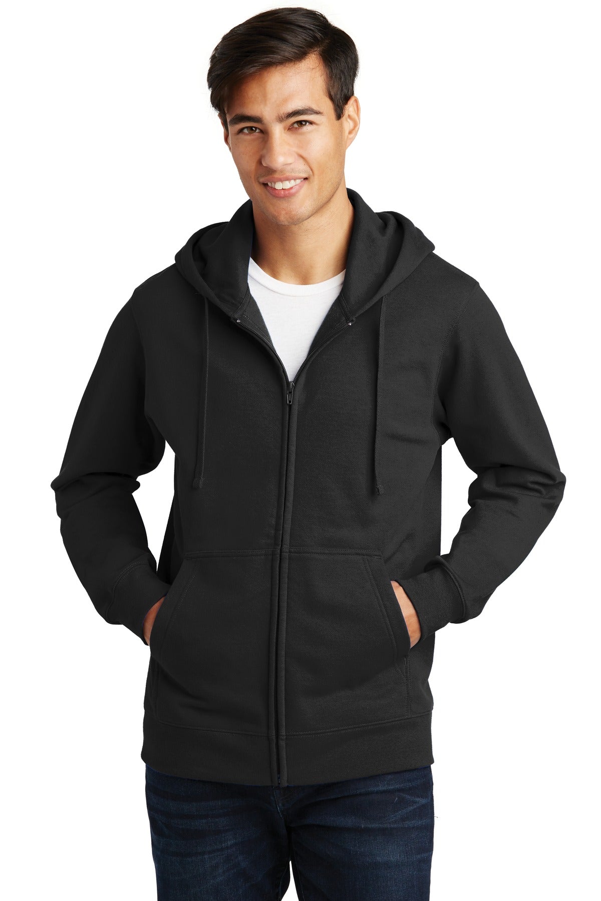 Port & Co ™  Fan Favorite Fleece Full-Zip Hooded Sweatshirt. PC850ZH