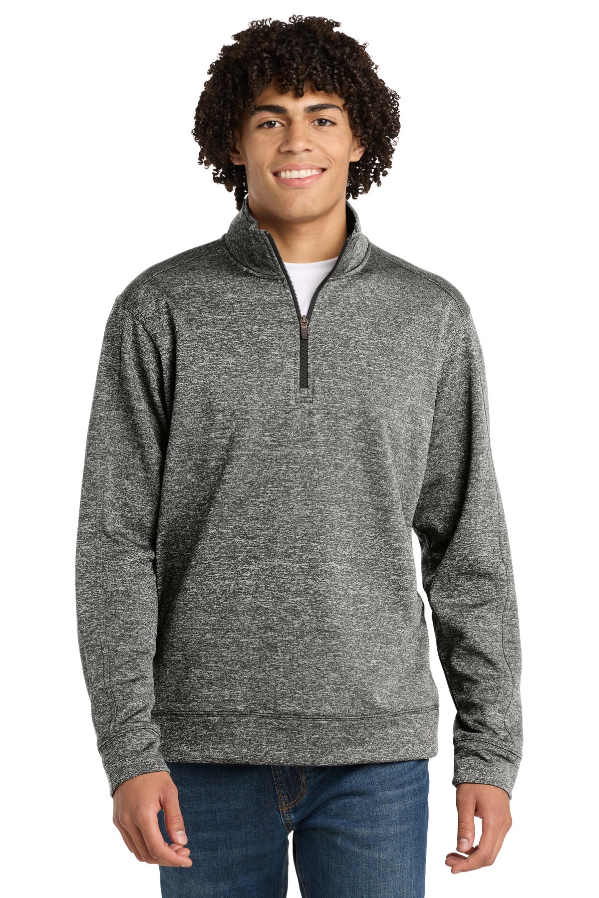 Sport-Tek ®  PosiCharge ®  Electric Heather Fleece 1/4-Zip Pullover. ST226