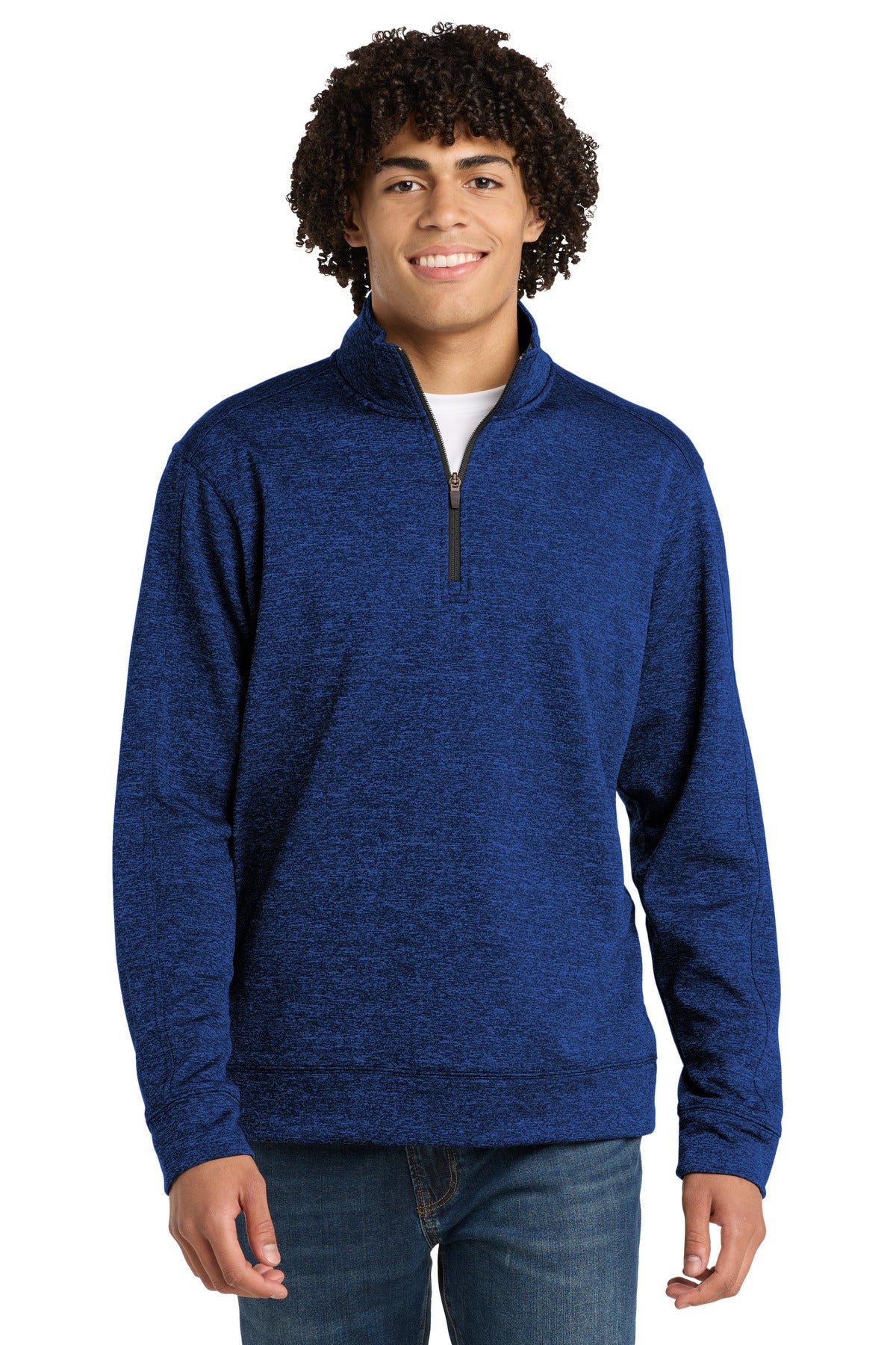 Sport-Tek ®  PosiCharge ®  Electric Heather Fleece 1/4-Zip Pullover. ST226