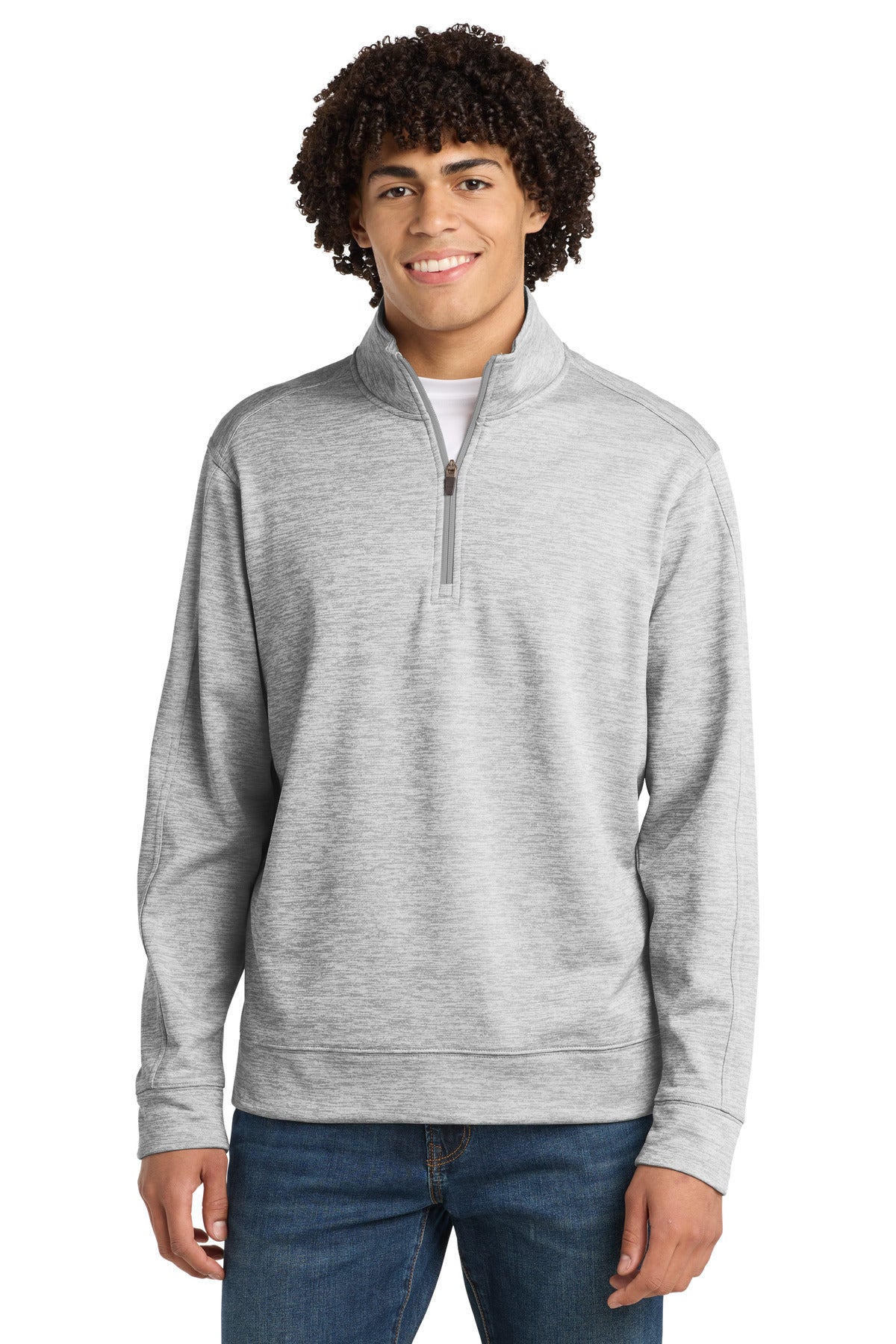 Sport-Tek ®  PosiCharge ®  Electric Heather Fleece 1/4-Zip Pullover. ST226