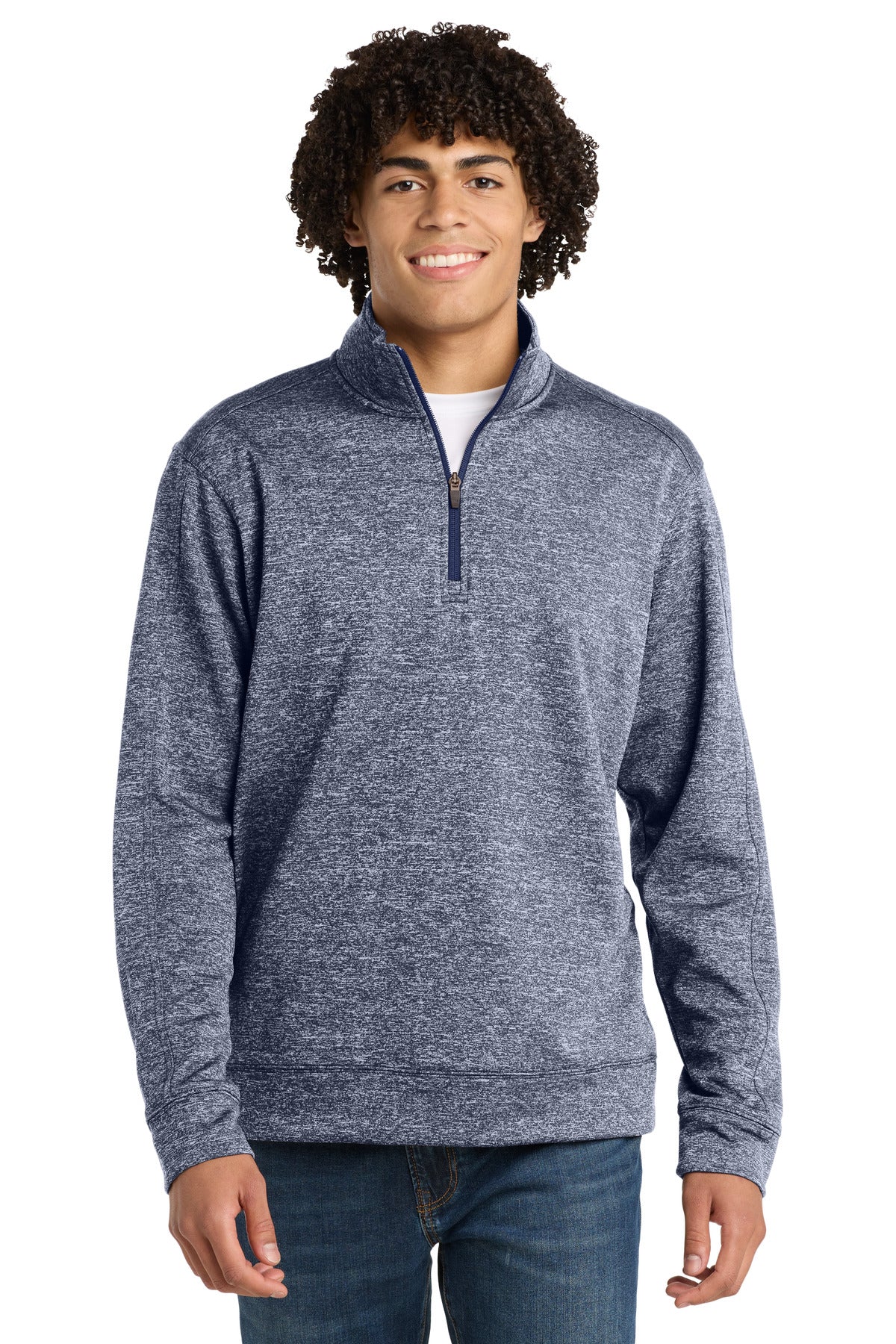 Sport-Tek ®  PosiCharge ®  Electric Heather Fleece 1/4-Zip Pullover. ST226