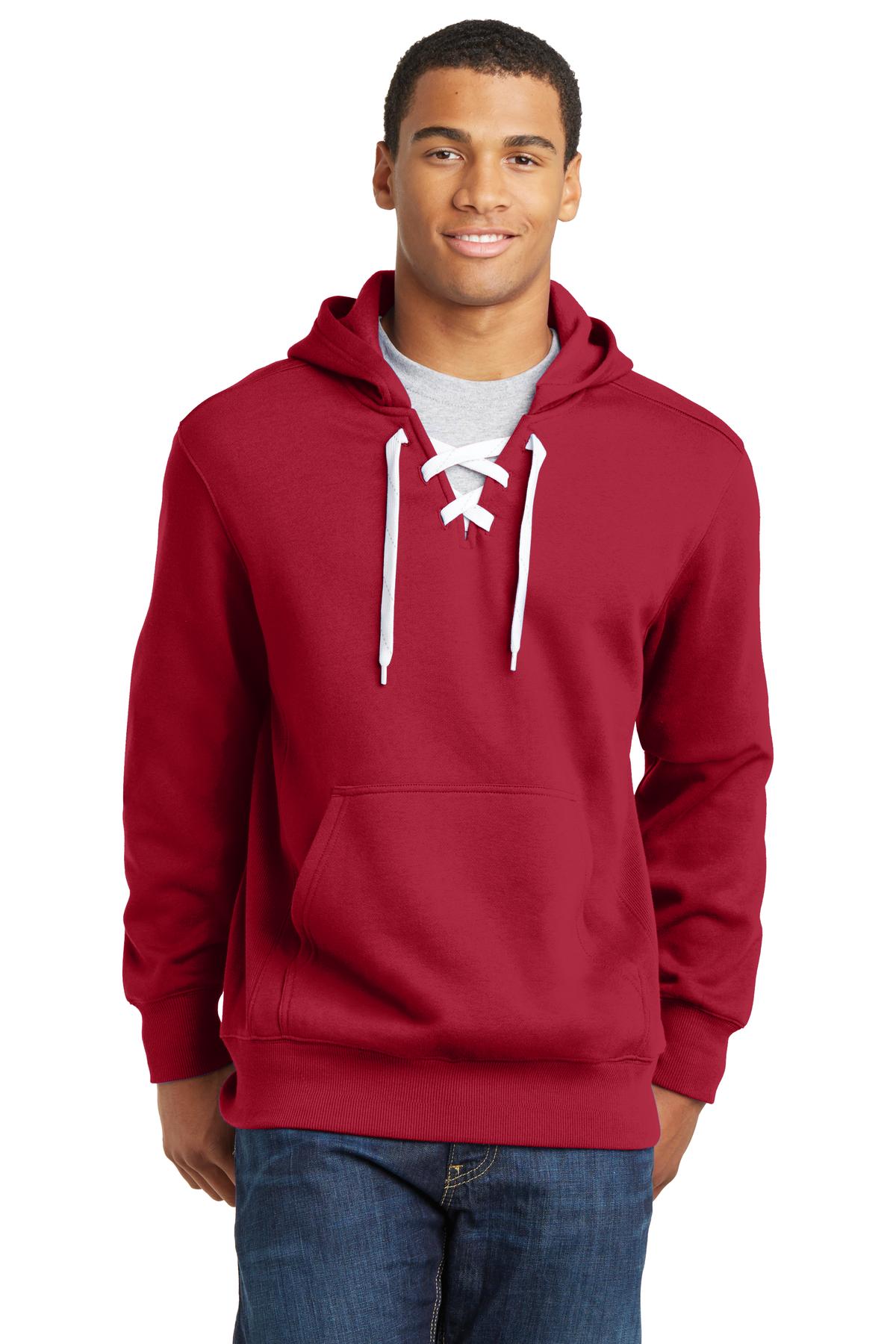 Sport-Tek ®  Lace Up Pullover Hooded Sweatshirt. ST271