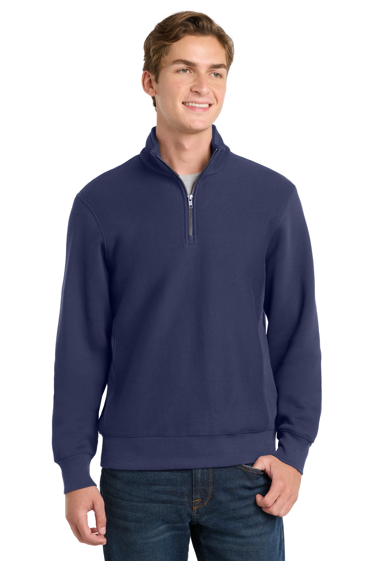 Sport-Tek ®  Super Heavyweight 1/4-Zip Pullover Sweatshirt. ST283