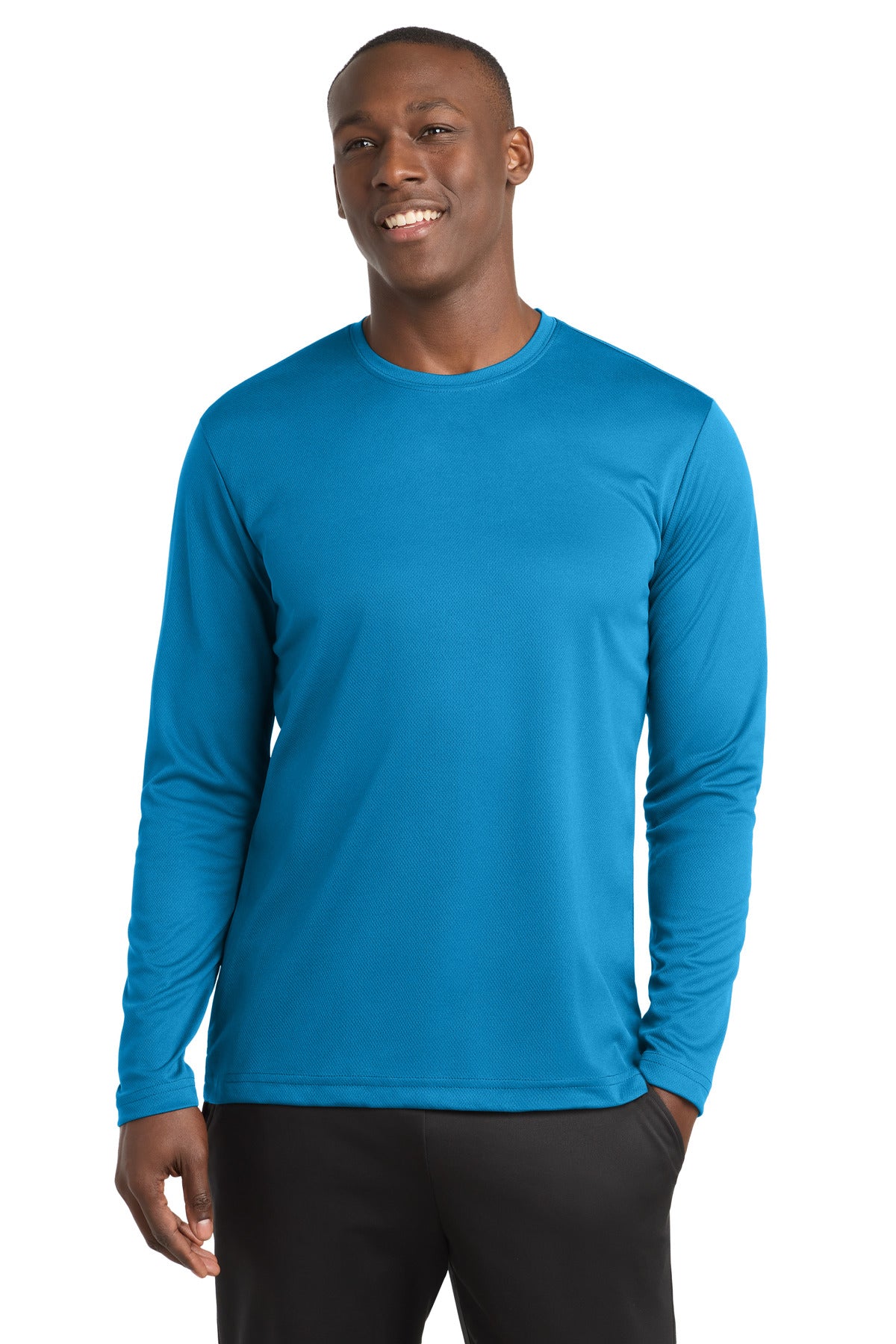 Sport-Tek ®  PosiCharge ®  RacerMesh ®  Long Sleeve Tee. ST340LS